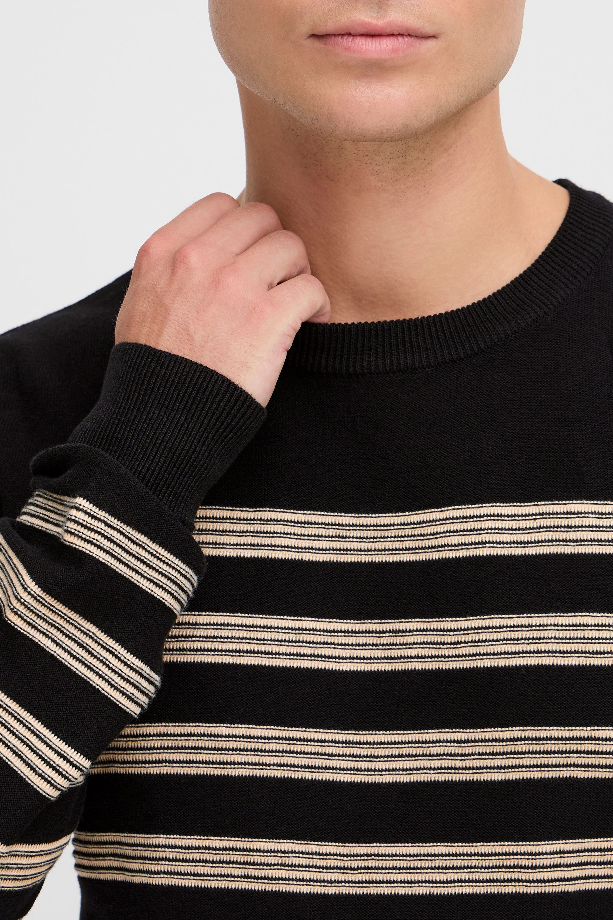 Indicode Strickfleece-Pullover »Strickpullover IDPanloop«