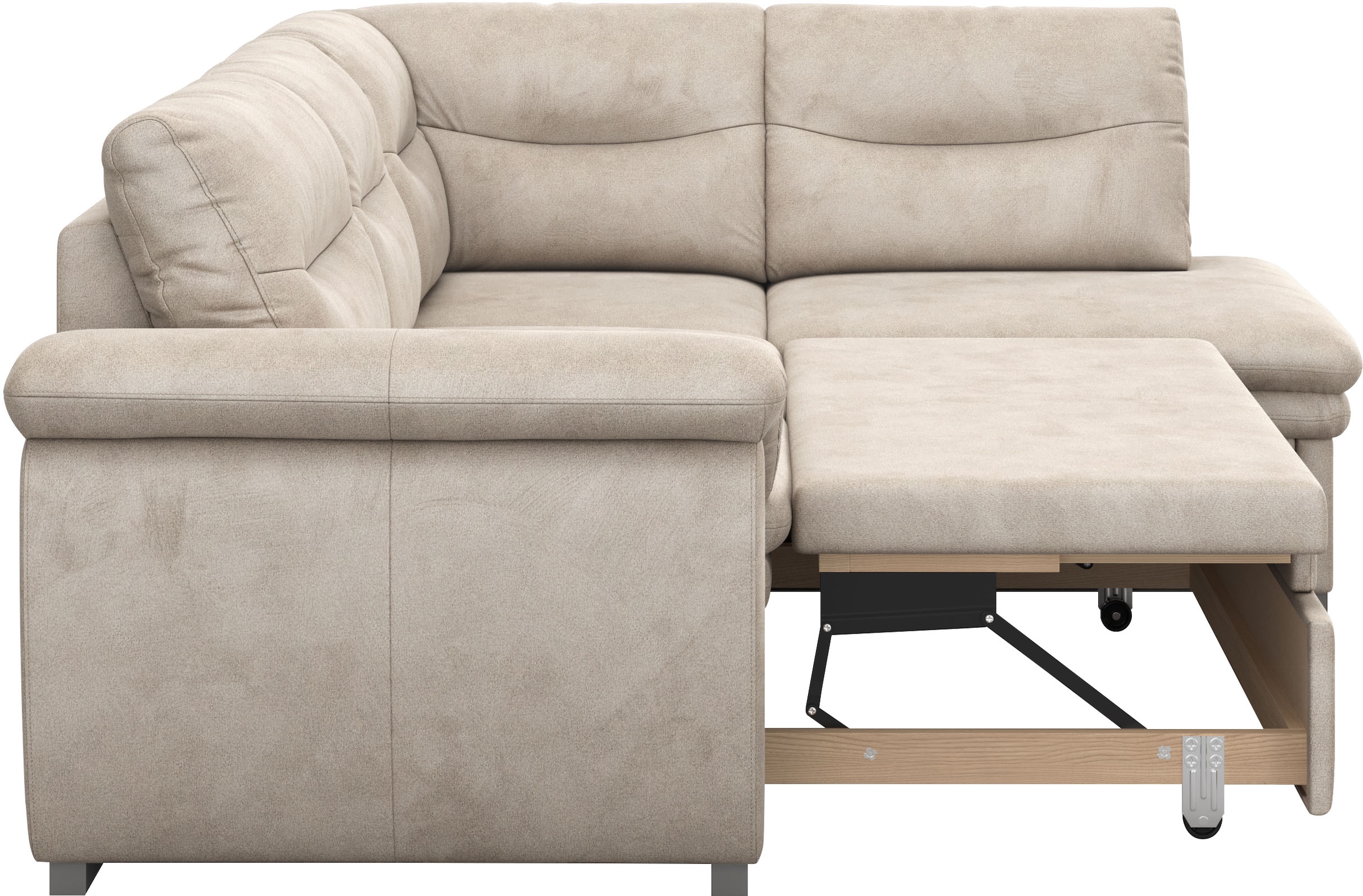COTTA Ecksofa »Leandra L-Form«, wahlweise mit Bettfunktion & Bettkasten