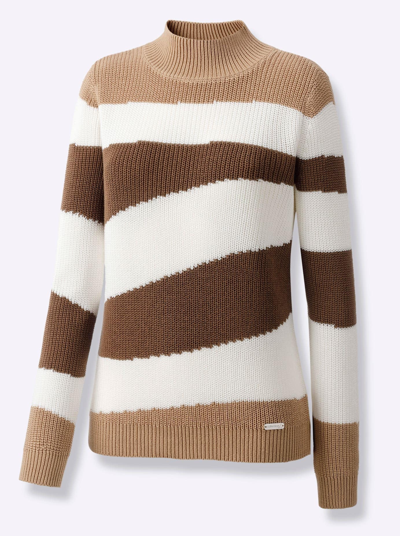 Casual Looks Stehkragenpullover "Pullover" günstig online kaufen