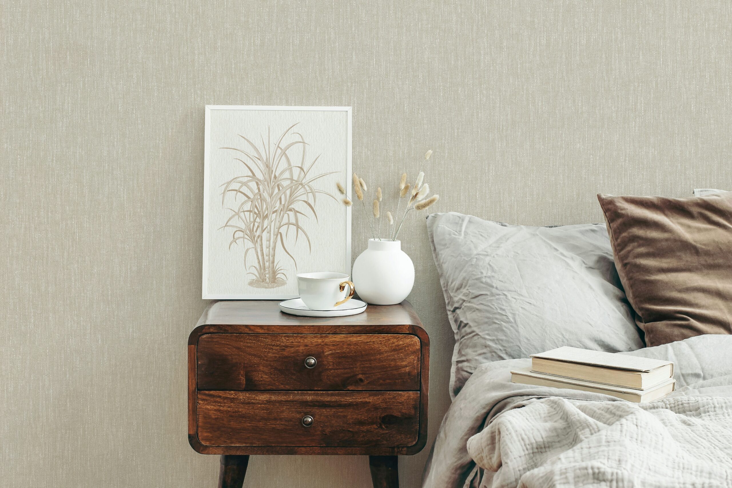 Marburg Vliestapete "Serene Solids" uni moderne Vliestapete für Wohnzimmer Schlafzimmer Küche