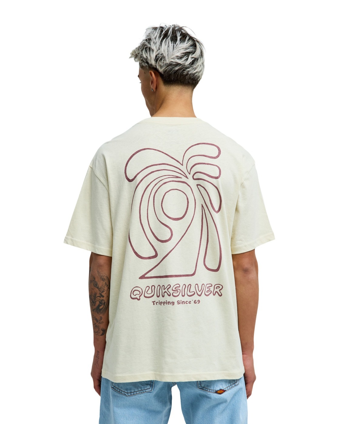 Quiksilver T-Shirt "Curve Palm" günstig online kaufen