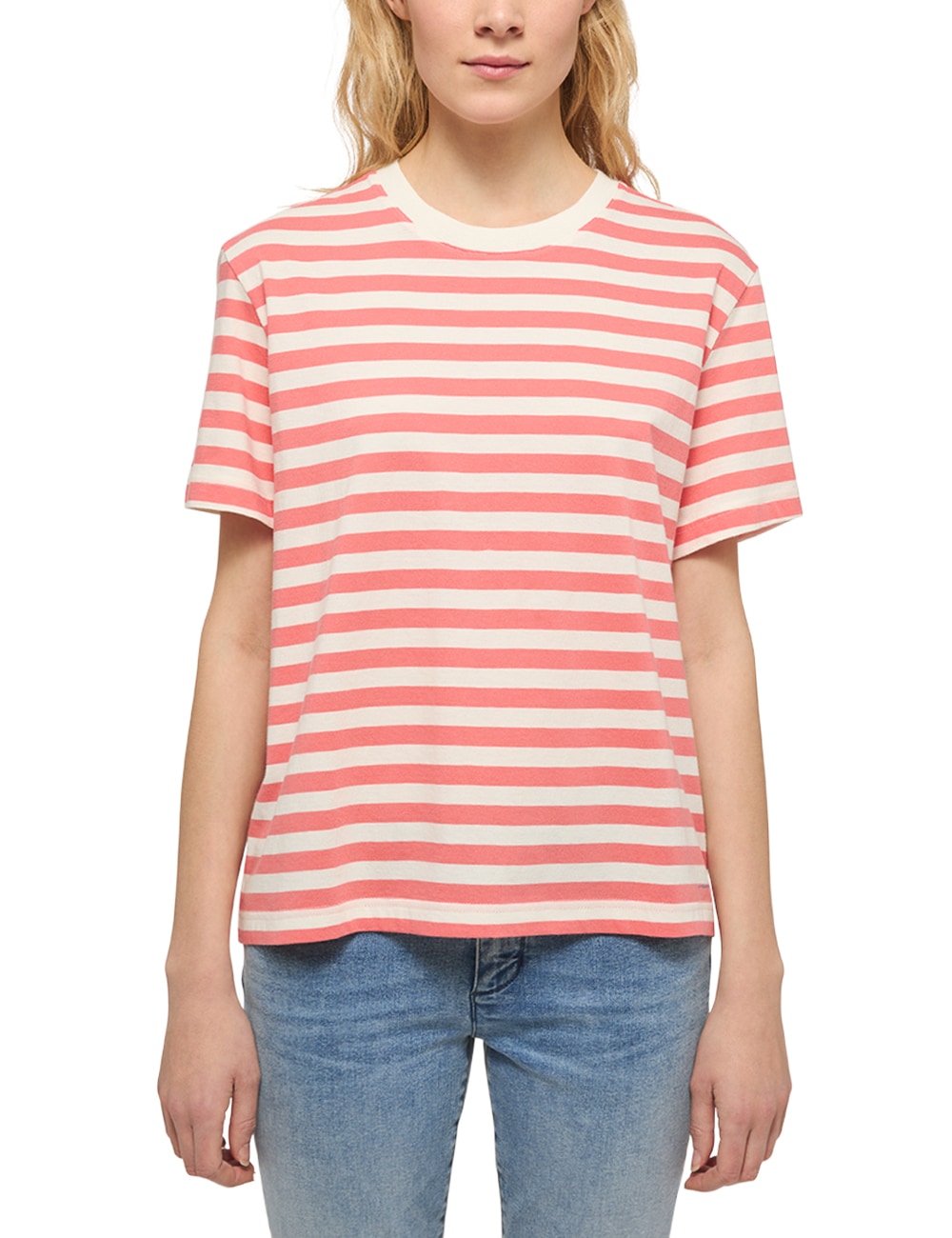 bestellen T-Shirt BAUR | Alina Striped« C »Style MUSTANG