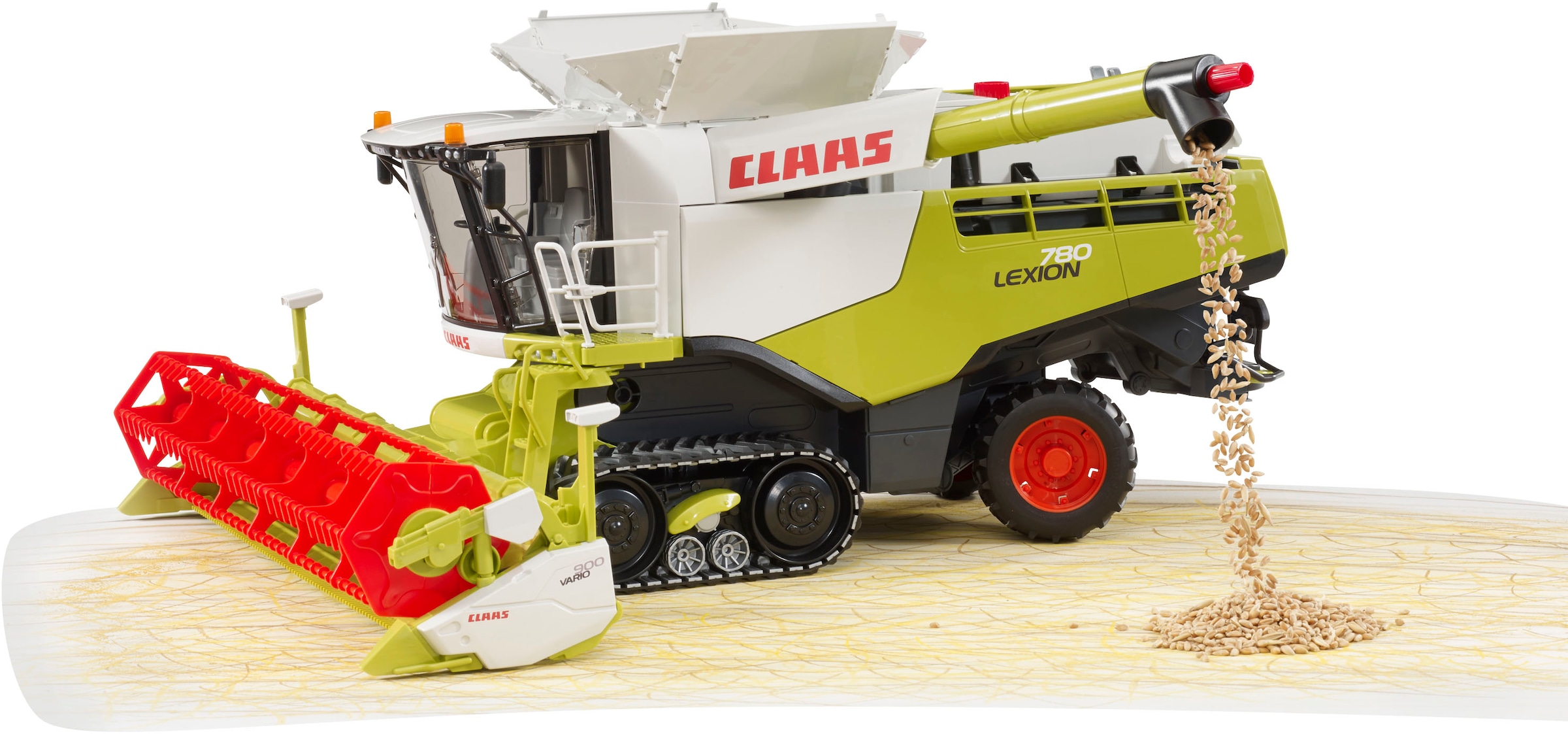 Bruder® Spielzeug-Mähdrescher »Claas Mähdrescher Lexion 780 Terra Trac 60 cm (02119)«, Made in Europe