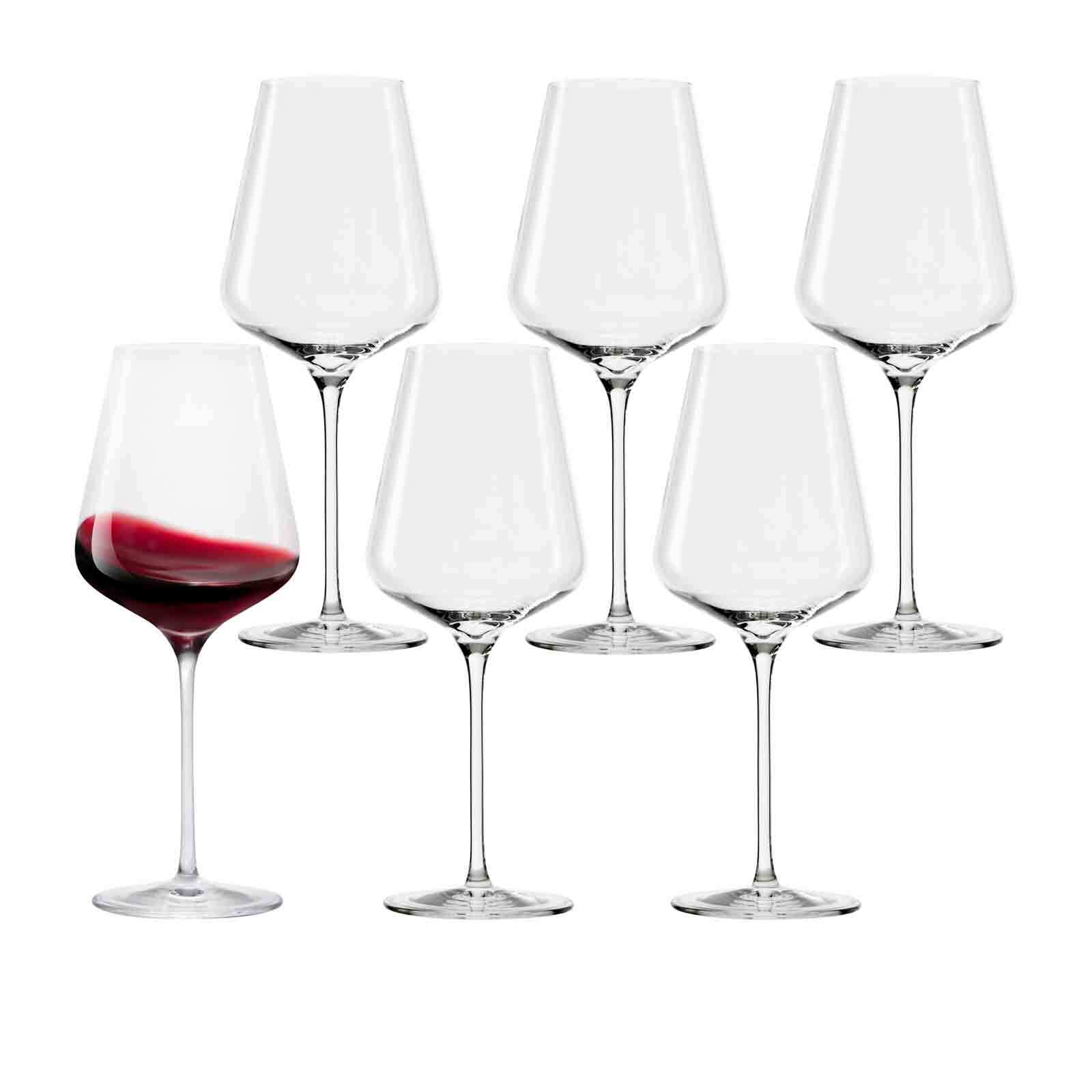 Stölzle Rotweinglas "Bordeauxgläser Quatrophil 645 Ml 6er Set Transparent"