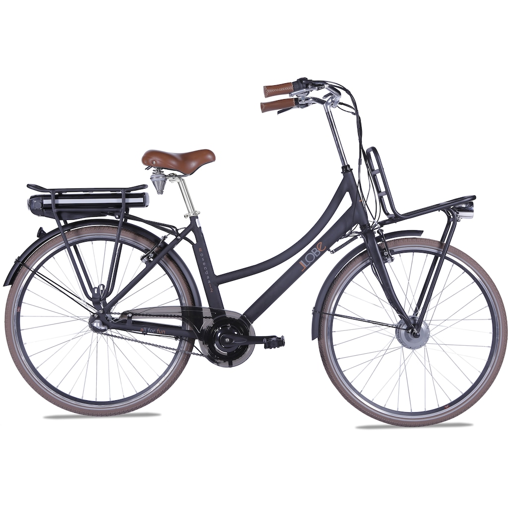 LLobe E-Bike »Rosendaal Lady 15,6 Ah«, 3 Gang, Frontmotor 250 W