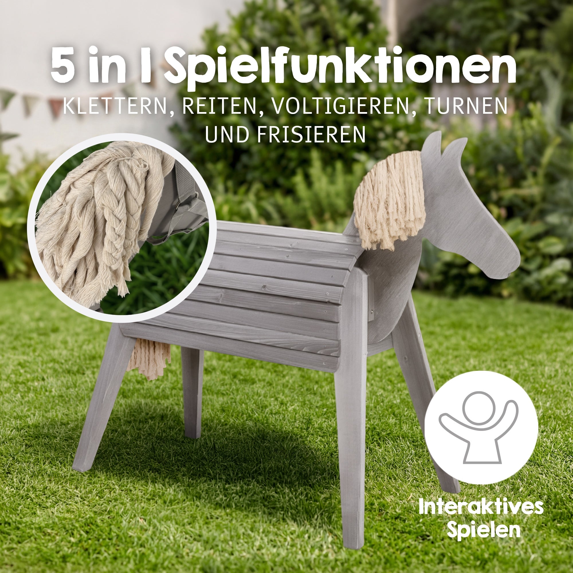 roba® Holzpferd »Spielpferd«