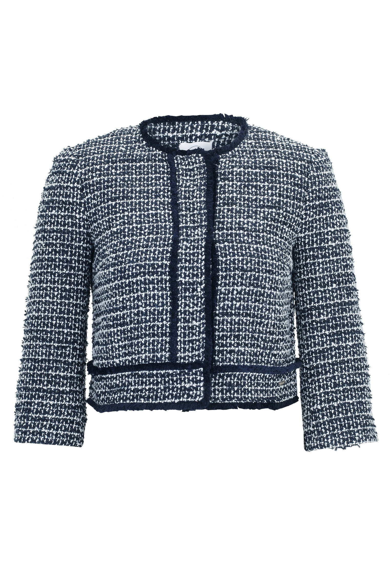 Betty&Co Jackenblazer "Damen Bolero-Jacke mit aufgesetzten Taschen", Materi günstig online kaufen