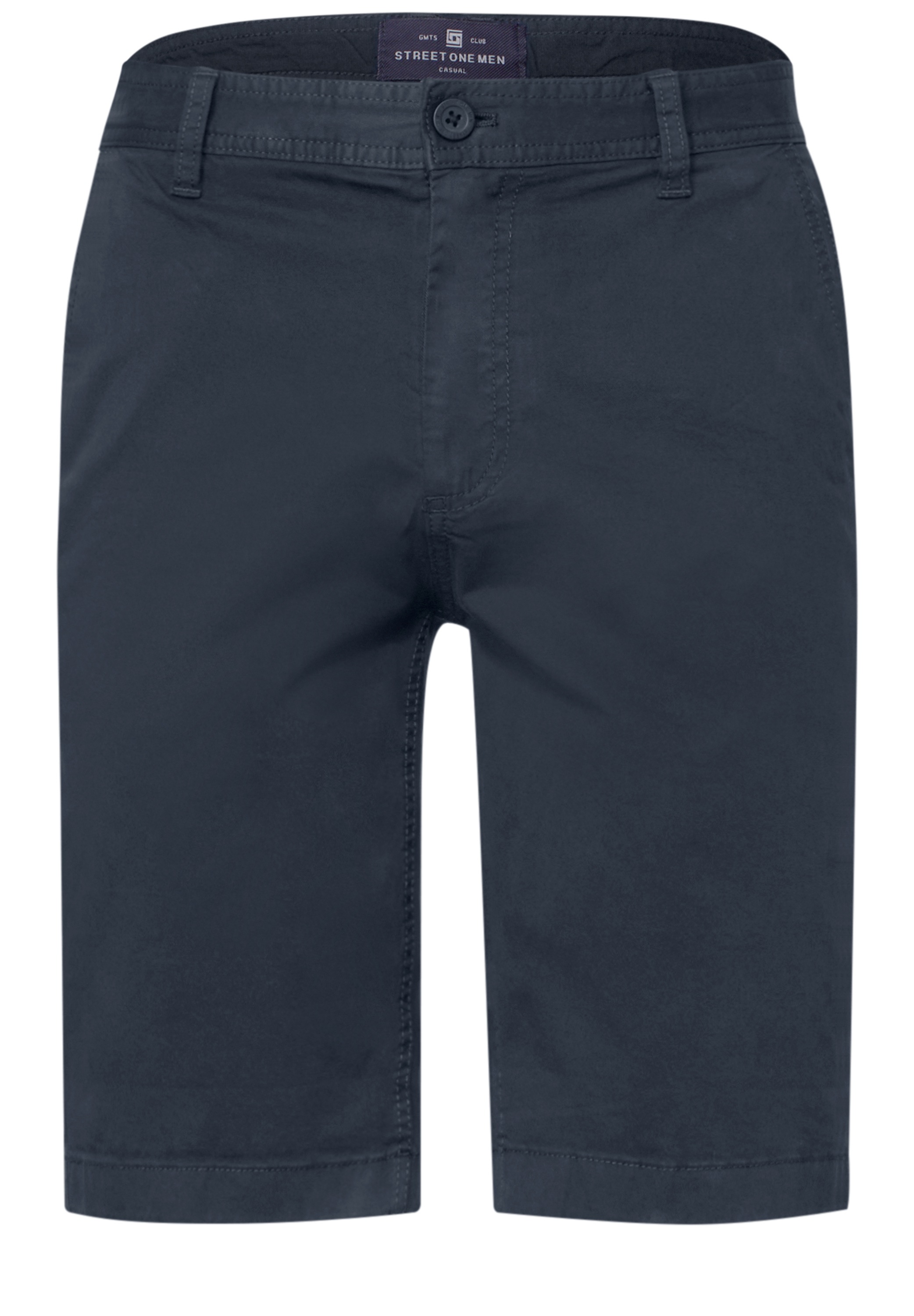 STREET ONE MEN Shorts, aus Baumwolle mit Stretchanteil