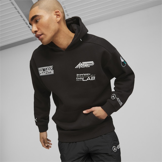 PUMA Kapuzensweatshirt »Mercedes-AMG Petronas Motorsport Garage Crew Hoodie  Herren« ▷ bestellen | BAUR