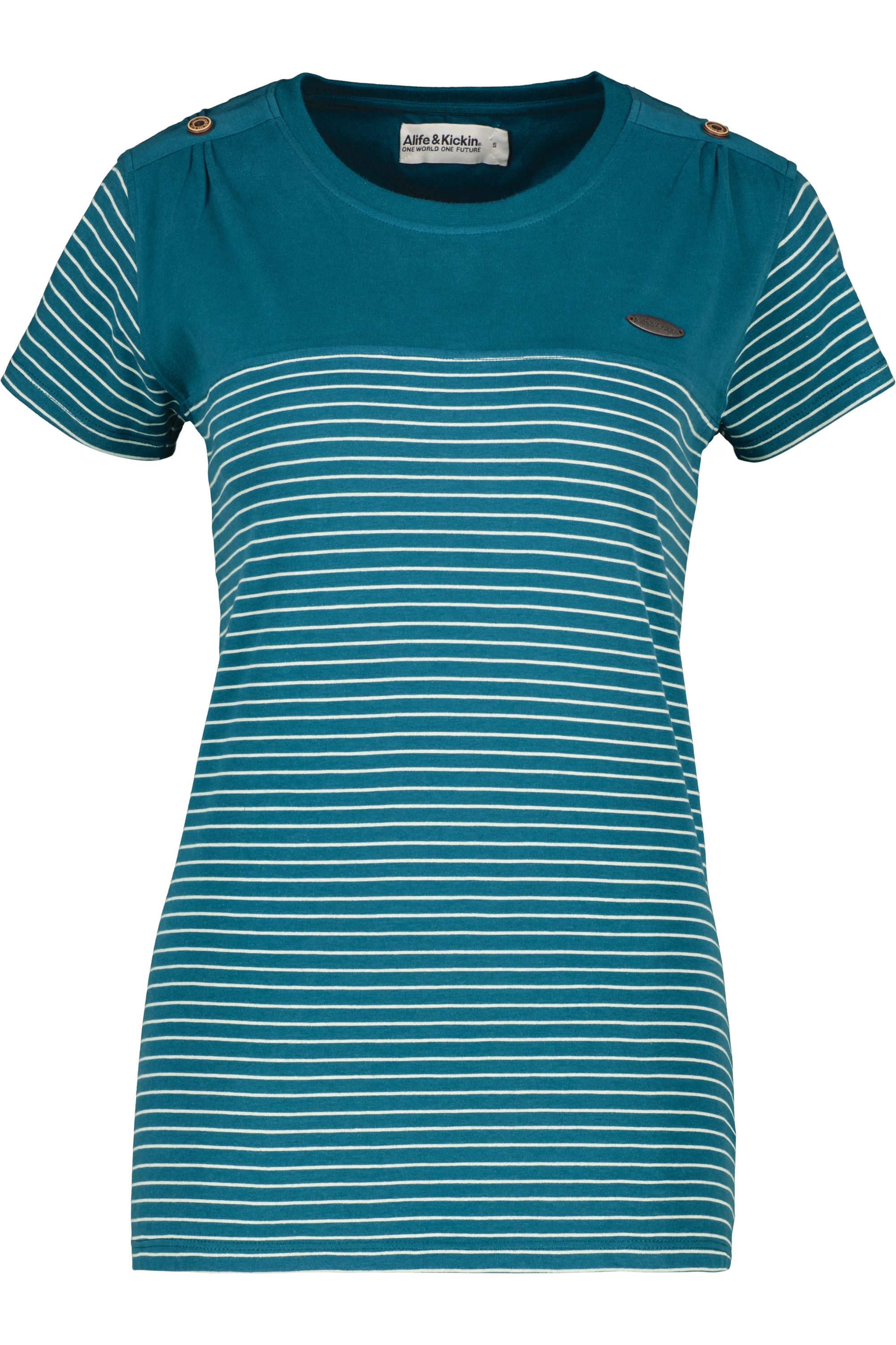 Alife & Kickin Rundhalsshirt »LioAK Z Shirt Damen Kurzarmshirt, T-Shirt«