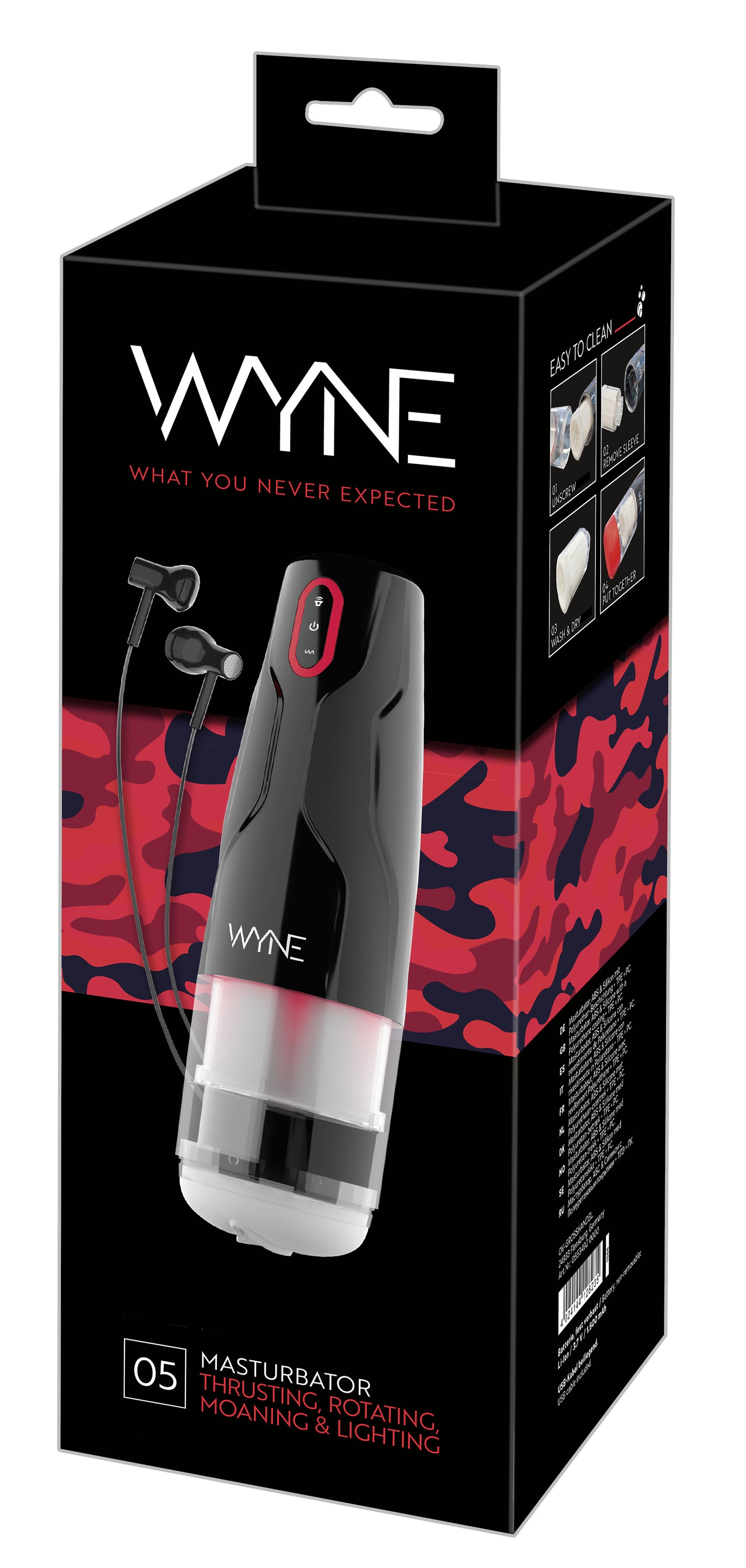 WYNE Masturbator »Masturbator mit Stoßfunktion Masturbator 05«