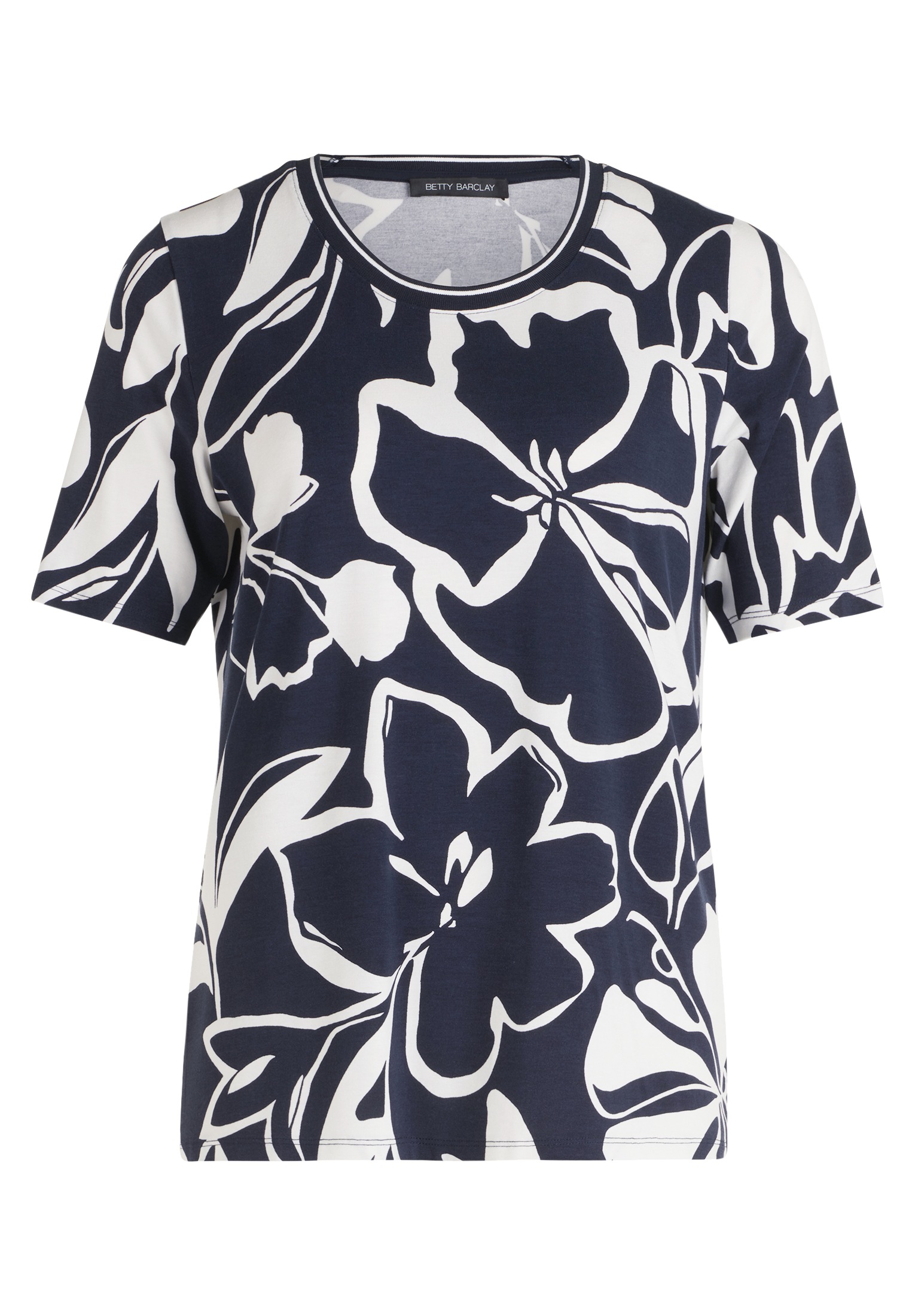 Betty Barclay Kurzarmshirt "Betty Barclay Damen Basic Shirt mit Print", (1 günstig online kaufen