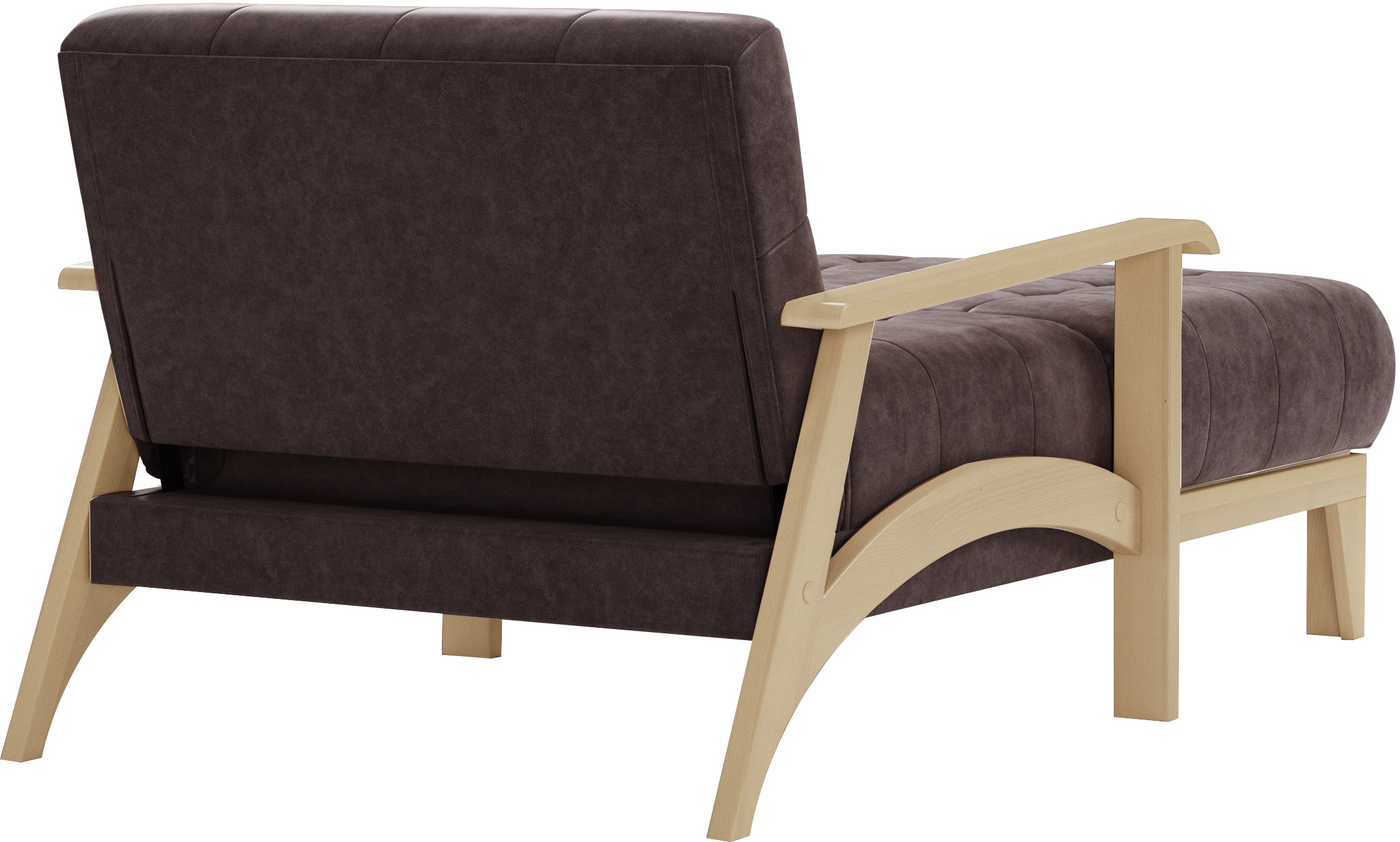 sit&more Recamiere »Billund«, Armlehnen aus Buchenholz in natur, verschiedene Bezüge und Farben
