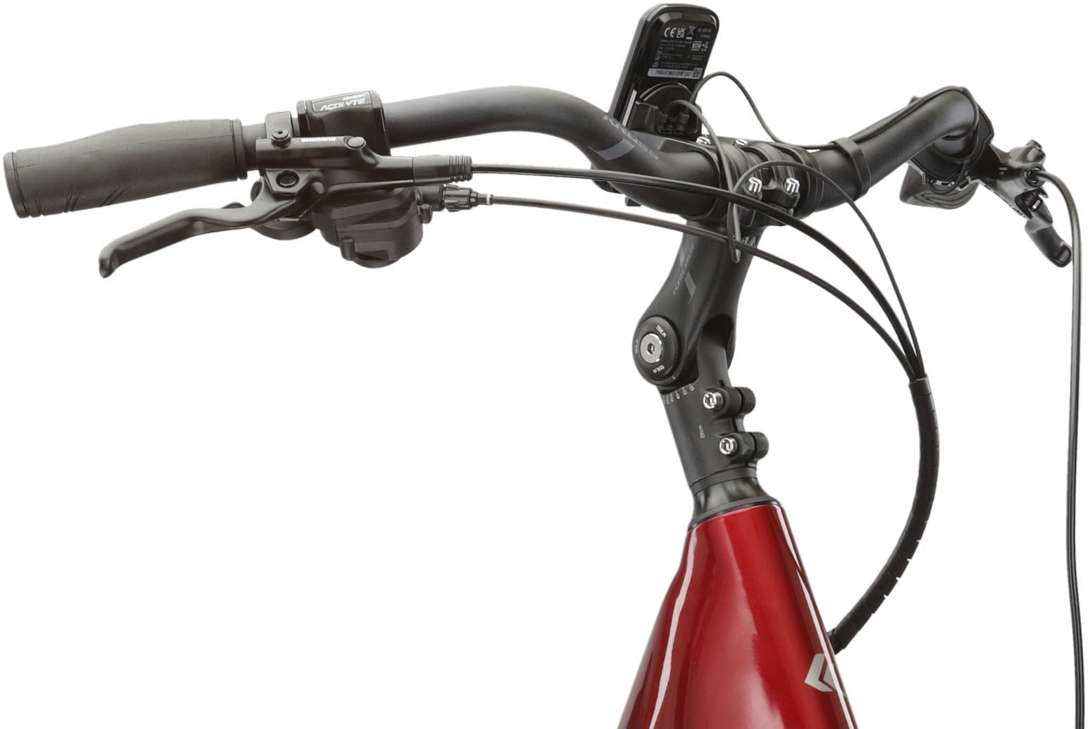 Kross »E-Trekkingrad Trans Hybrid LS 3.0 28 Zoll rot« 8 Gang Shimano Acera T3000 Schaltwerk Kettenschaltung Mittelmotor 250 W Pedelec, Elektrofahrrad für Damen und Herren