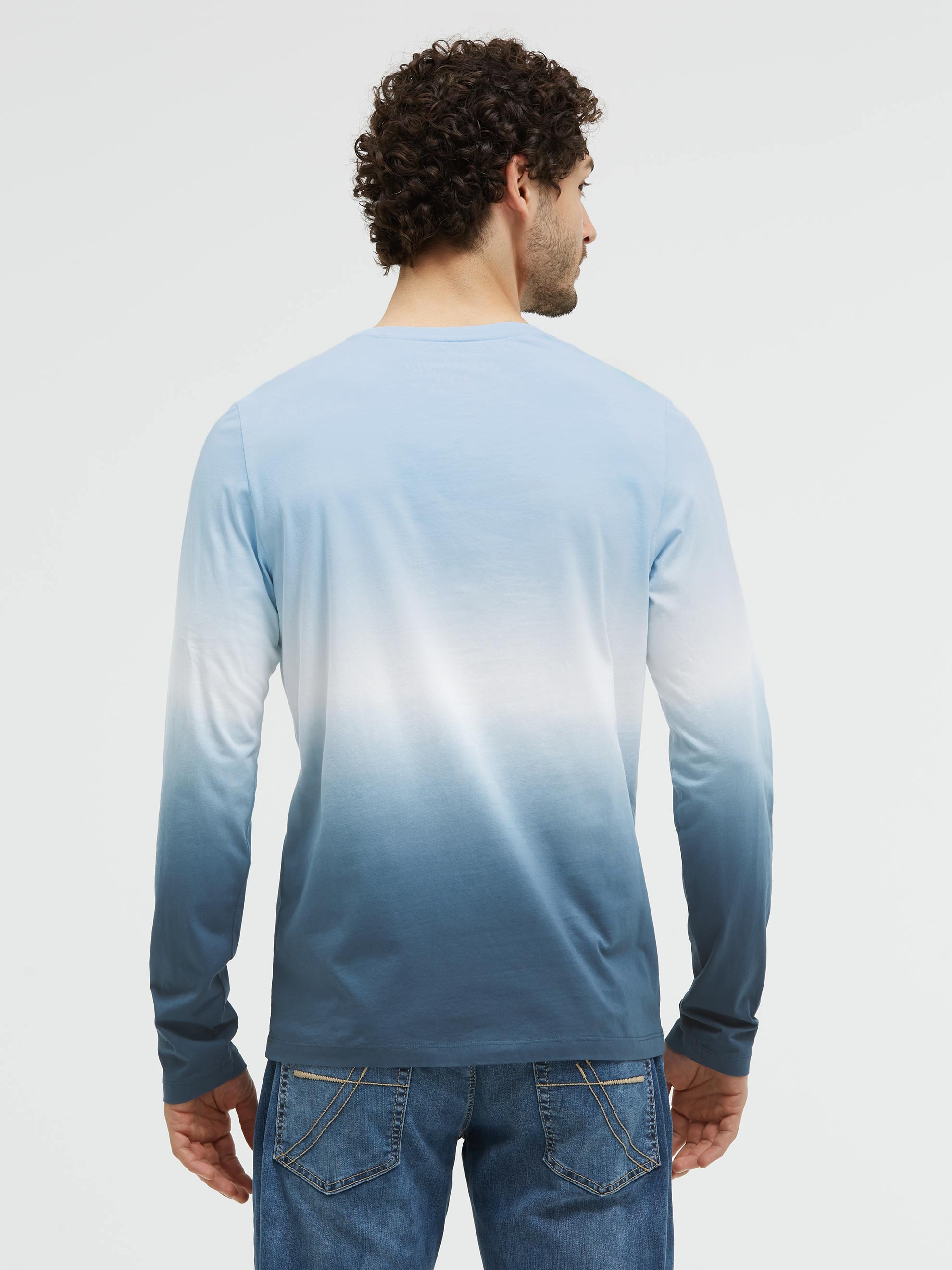 CAMP DAVID Rundhalsshirt mit Farbverlauf