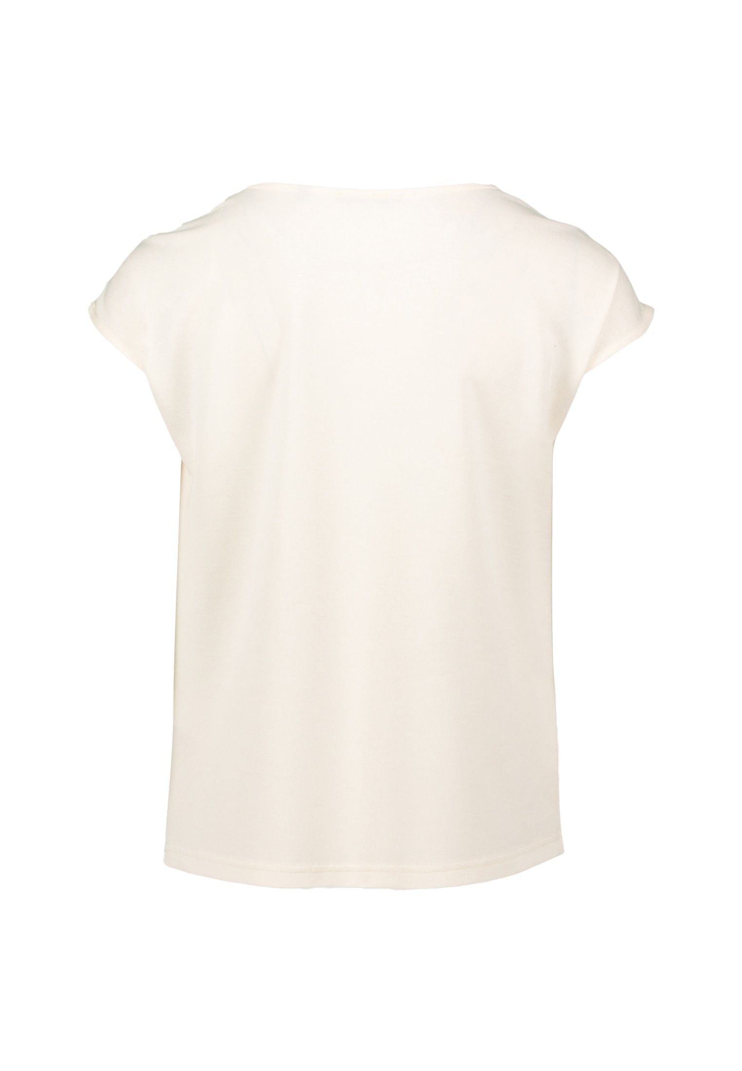 Zero T-Shirt »zero Jerseyshirt mit Wasserfallausschnitt«, (1 tlg.), drapiert /gerafft