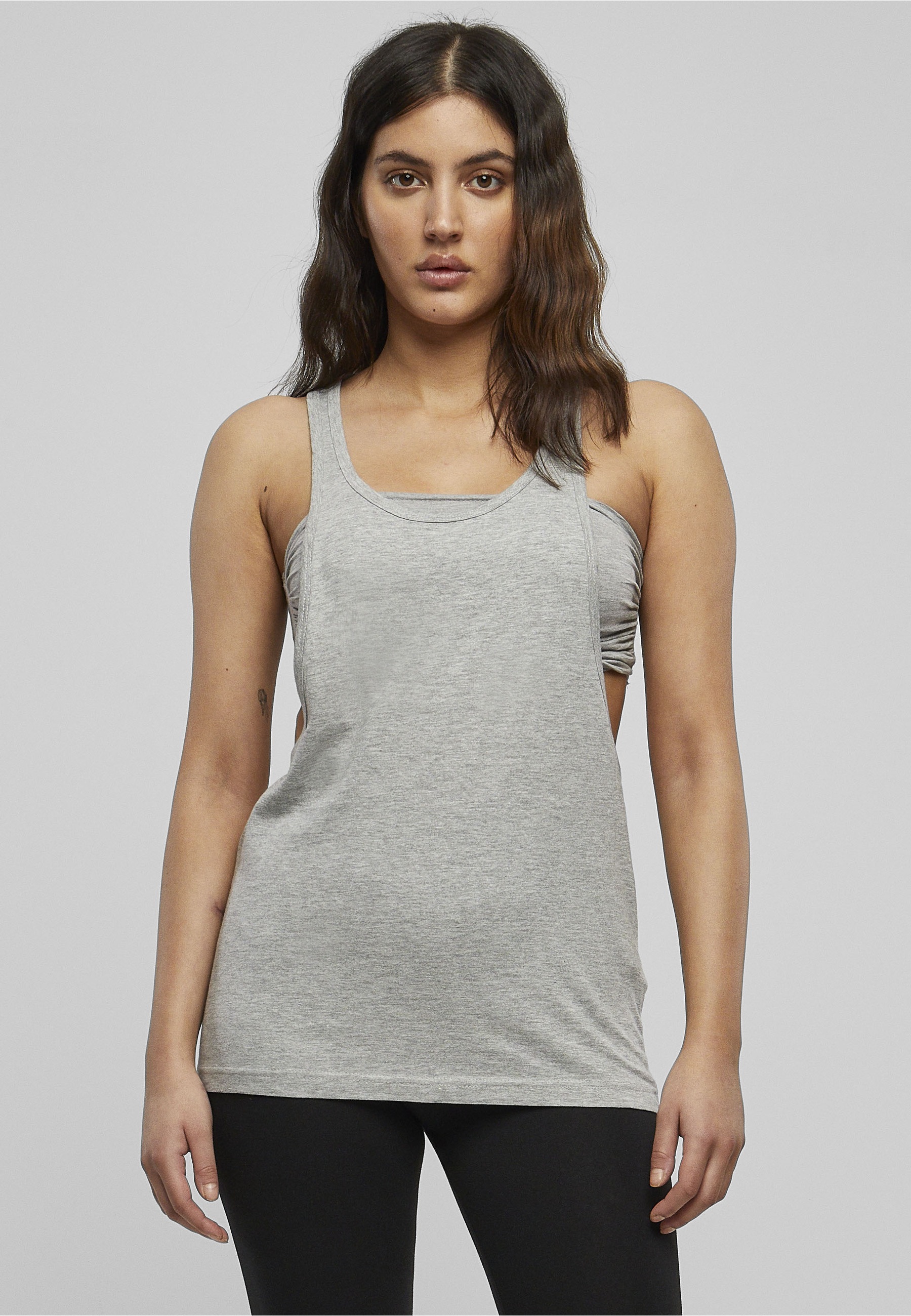 URBAN CLASSICS Yoga & Relax Shirt »Urban Classics Damen Ladies Loose Tank« 1 Stk.