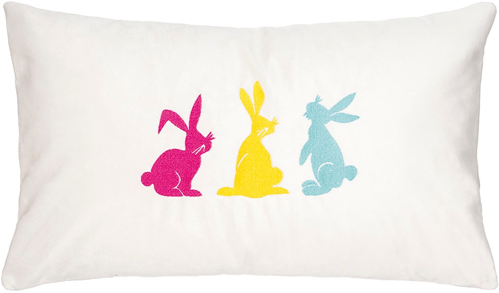 PAD Dekokissen "BUNNIES" Embroidery