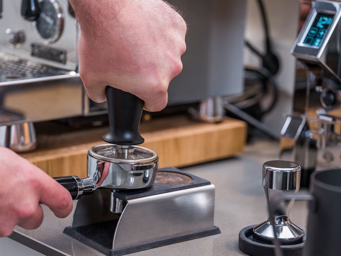 Buddy's Tamper »Buddy´s Bar - Barista Edition«, (Set, 2 tlg.), Premium, Kaffee Verdichter, rostfreier Edelstahl, Espresso Stempel