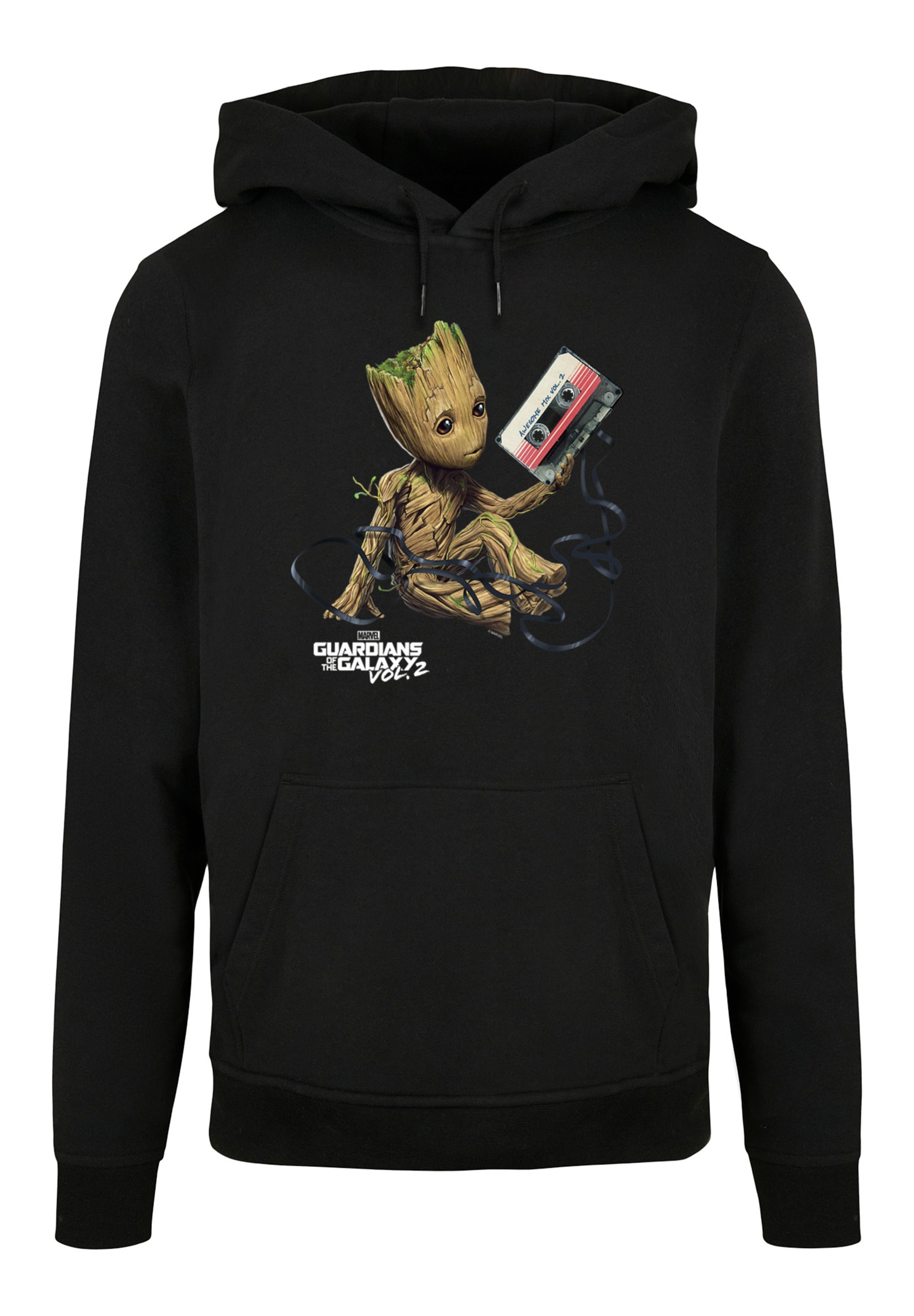 F4NT4STIC Kapuzenpullover "Marvel Guardians Of The Galaxy Vol2 Groot Tape", günstig online kaufen