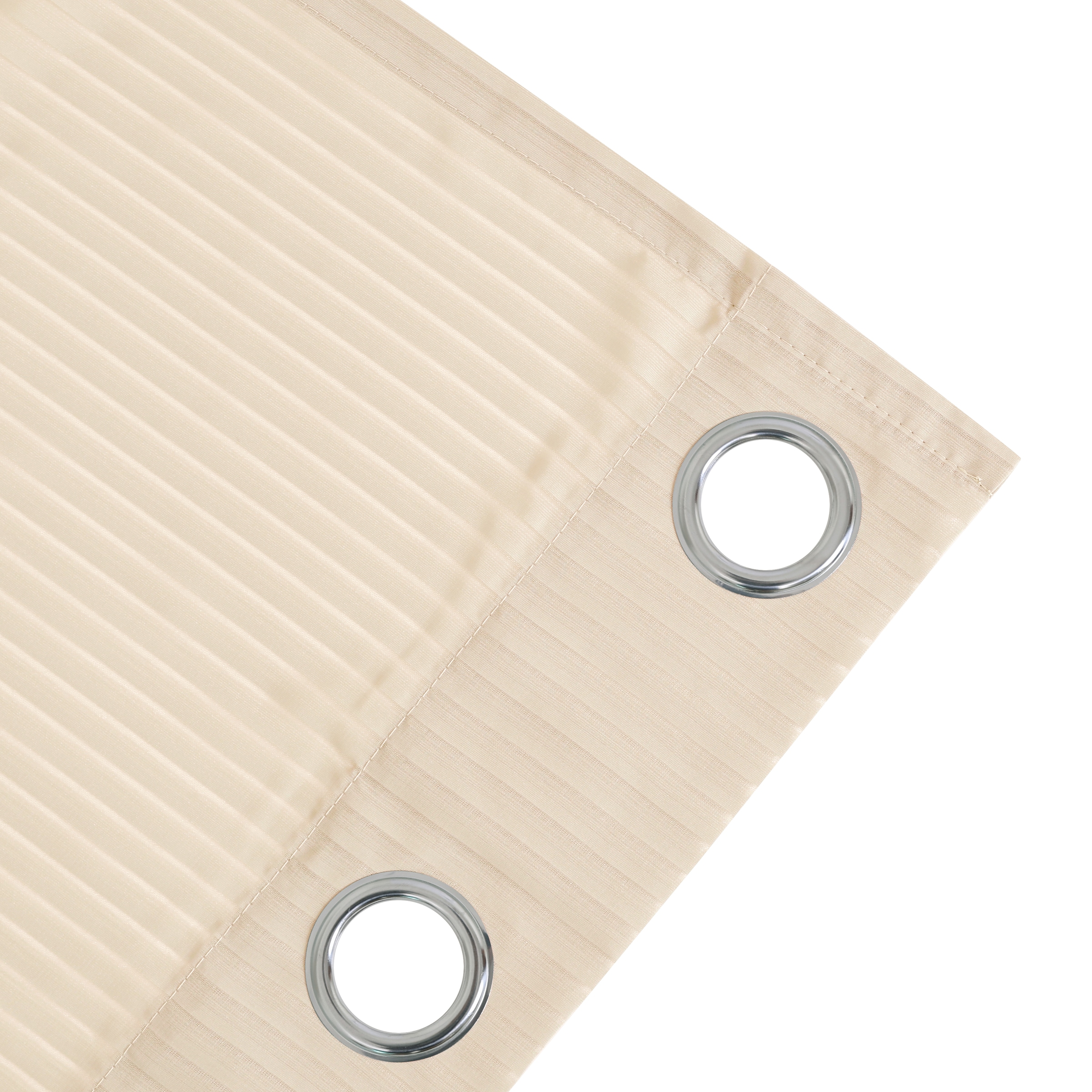 OTTO home Gardine »Fritty« Ösen 2 Stk. tlg. Ösen,  transparent, Pflegeleicht, elegante Längststreifen