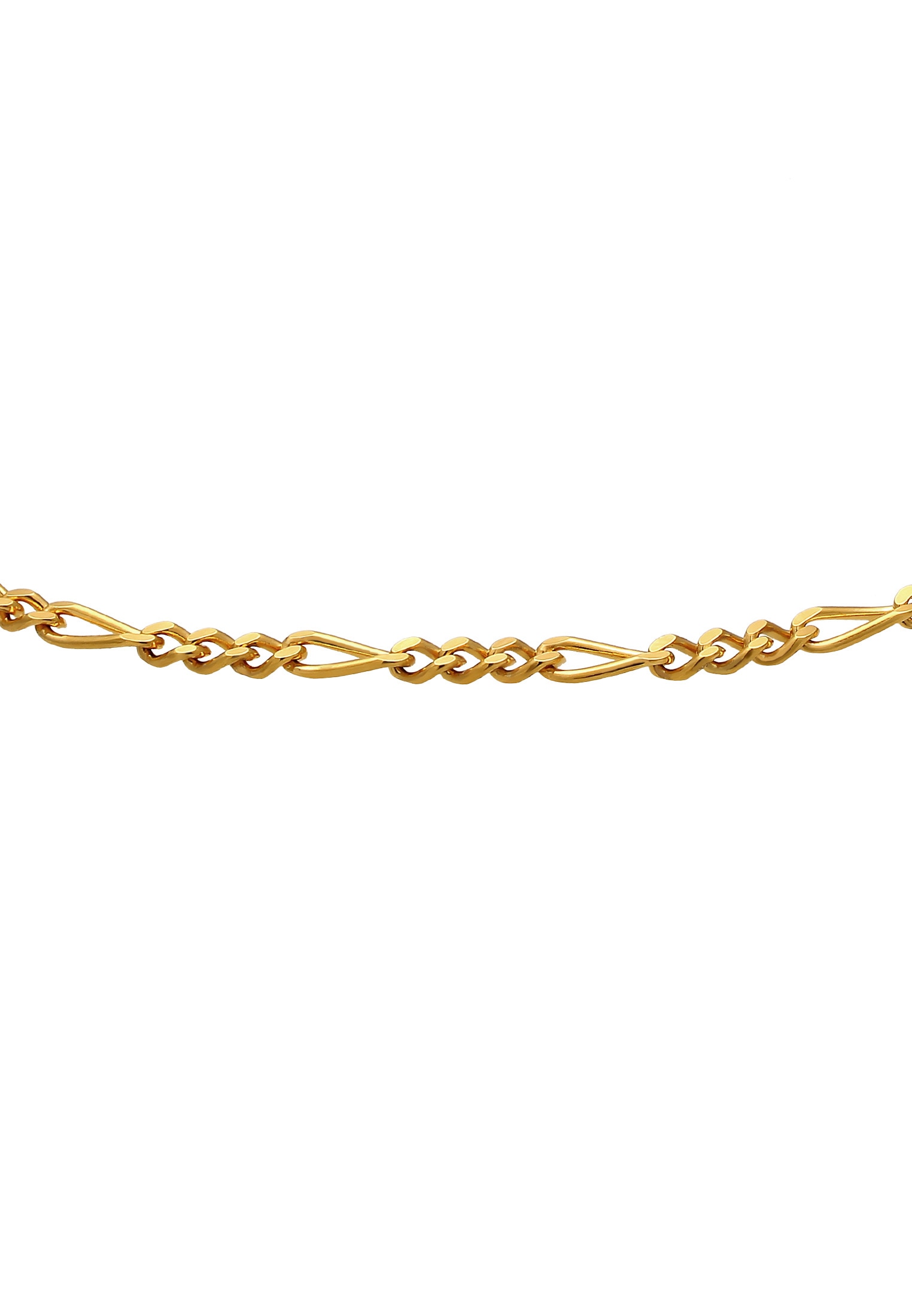 Elli Premium Kette ohne Anhänger »Choker Figarokette 925 Silber«