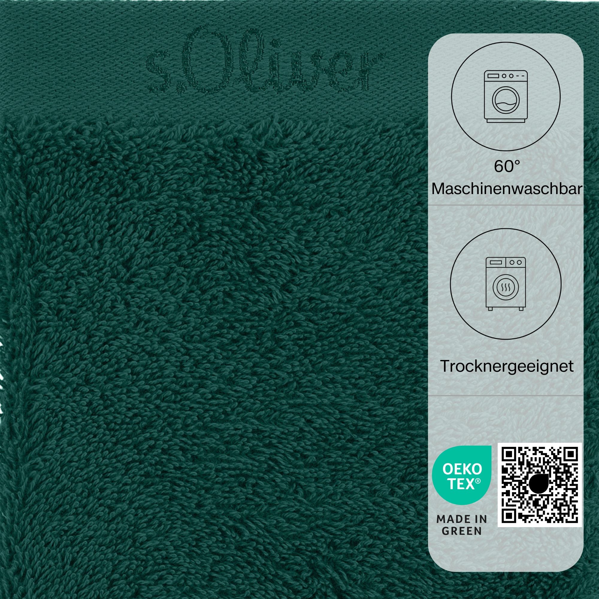 s.Oliver Waschhandschuh »s.Oliver, Premium Qualität, 600 gr/m², auch als Sets erhältlich« große Farbauswahl, auch als Duschtuch, Handtuch, Gästetuch