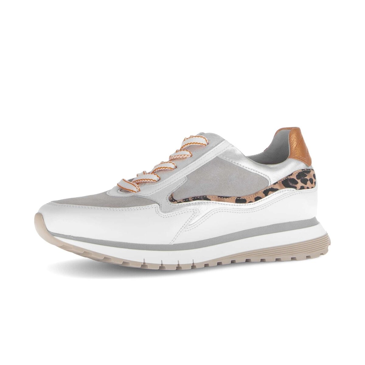 Gabor Sneaker "Sneaker low Materialmix Leder" günstig online kaufen