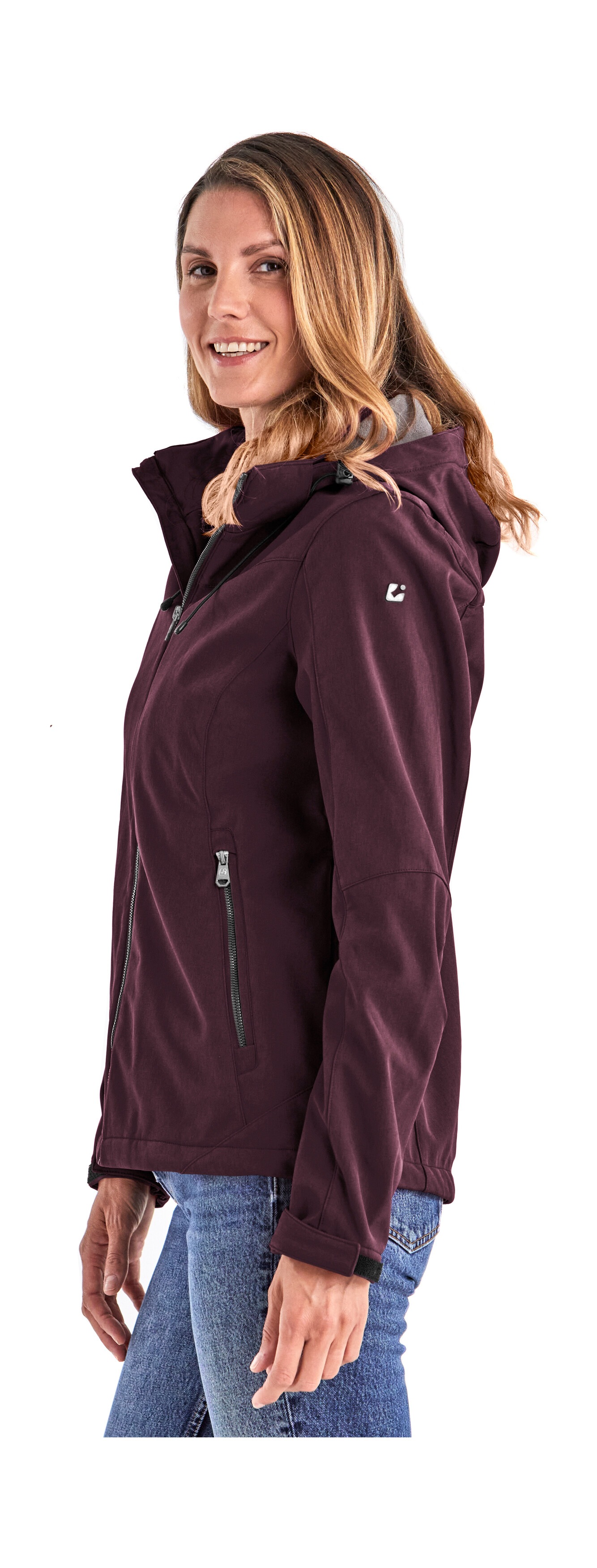 Thumbnail - Killtec Softshelljacke "Damen Softshelljacke", Wasserabweisende, winddichte Softshelljacke mit abnehmbarer Kapuze