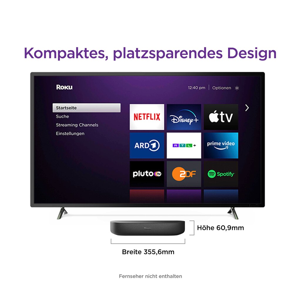 ROKU Streaming-Box »Streambar HD/4K/HDR«