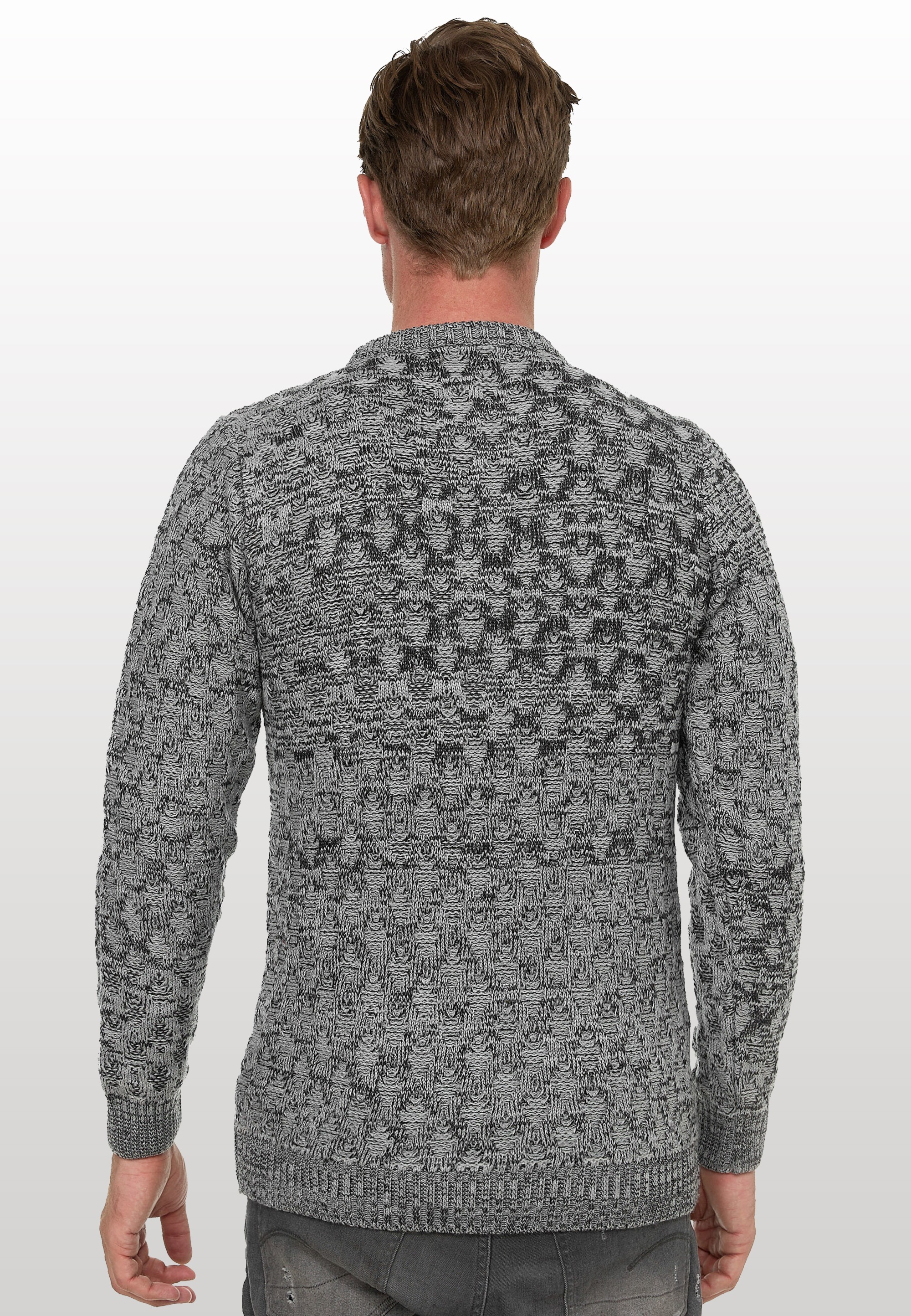 Rusty Neal Strickpullover, mit schönem Muster