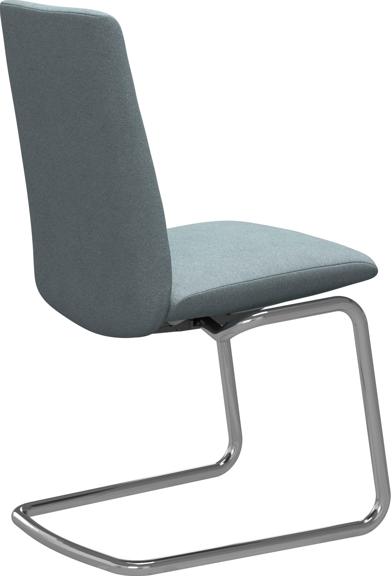 Stressless® Polsterstuhl »Laurel«, Microfaser DINAMICA, Low Back, Größe M, mit Beinen aus Stahl in Chrom glänzend
