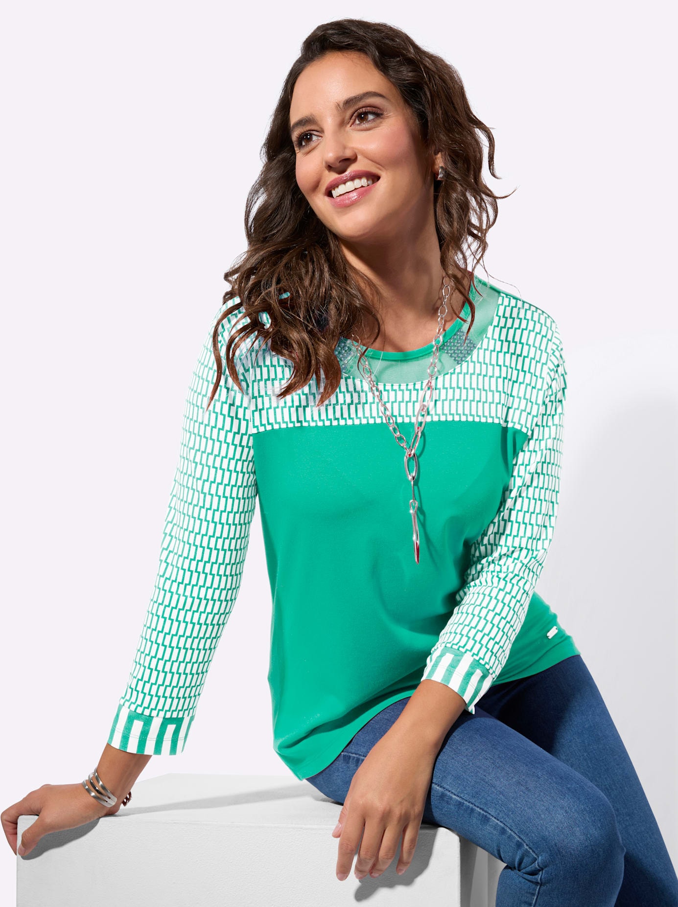 Casual Looks 3/4-Arm-Shirt »3/4-Arm-Shirt« 1 tlg.