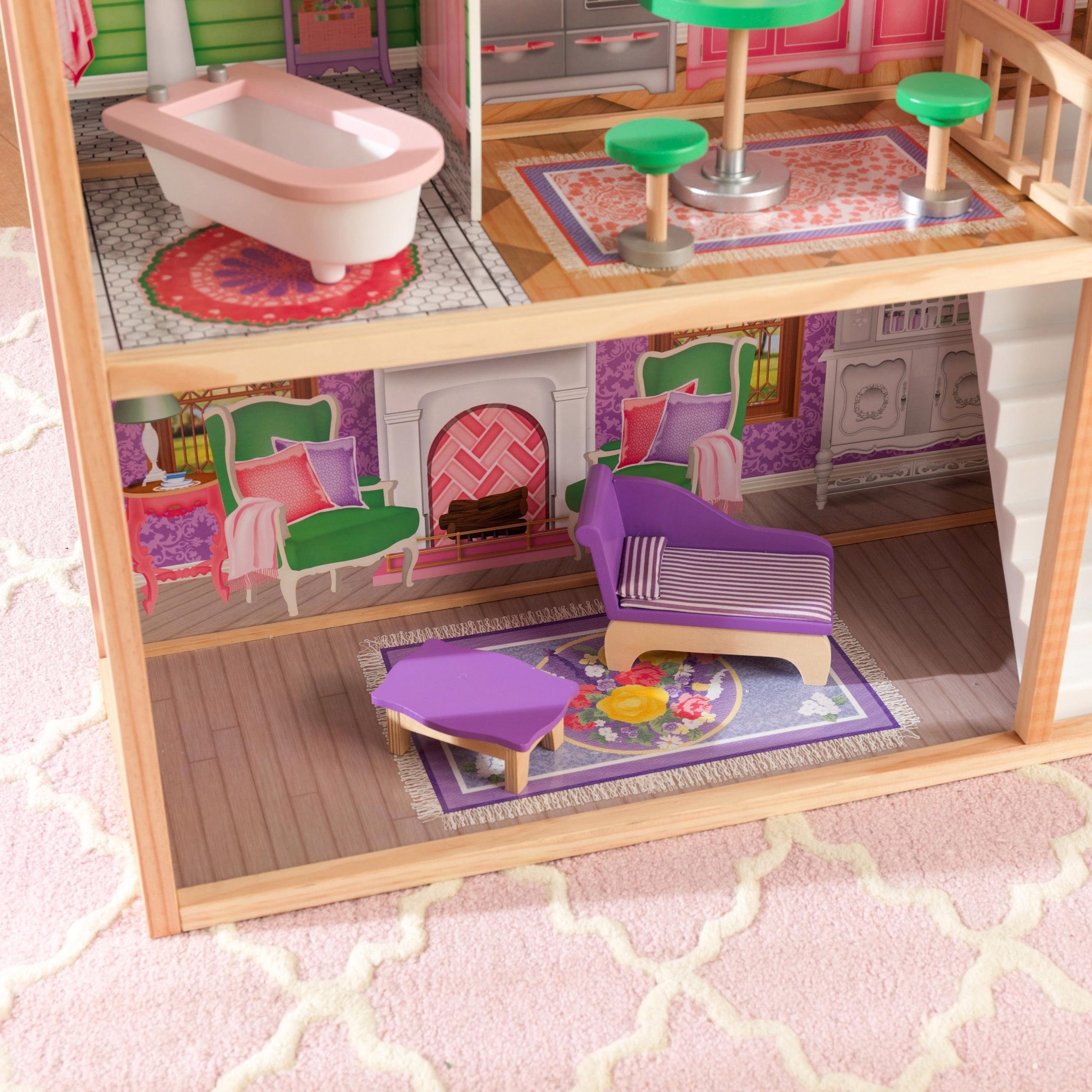 KidKraft® Puppenhaus »Ava Dollhouse«, inklusive Möbel