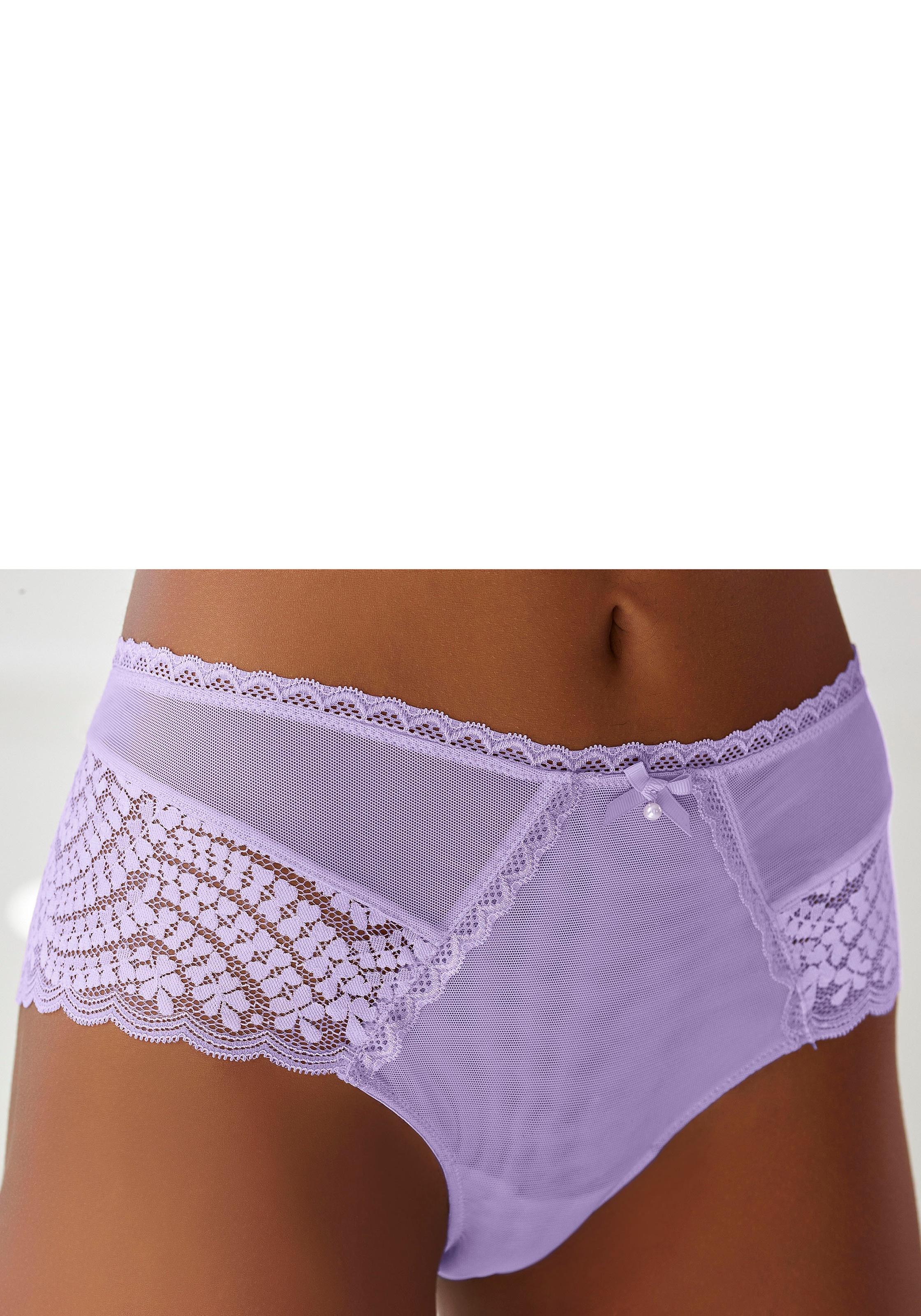 LASCANA Panty »Letizia«, mit Spitzeneinsätzen kaufen
