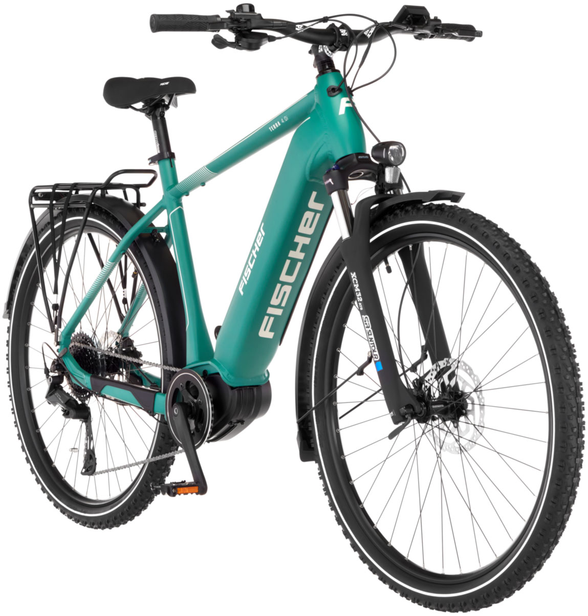 Thumbnail - FISCHER Fahrrad "TERRA 4.0i 630 55" 10 Gang Shimano CUES Schaltwerk Mittelmotor mit Akku-Ladegerät;mit Werkzeug