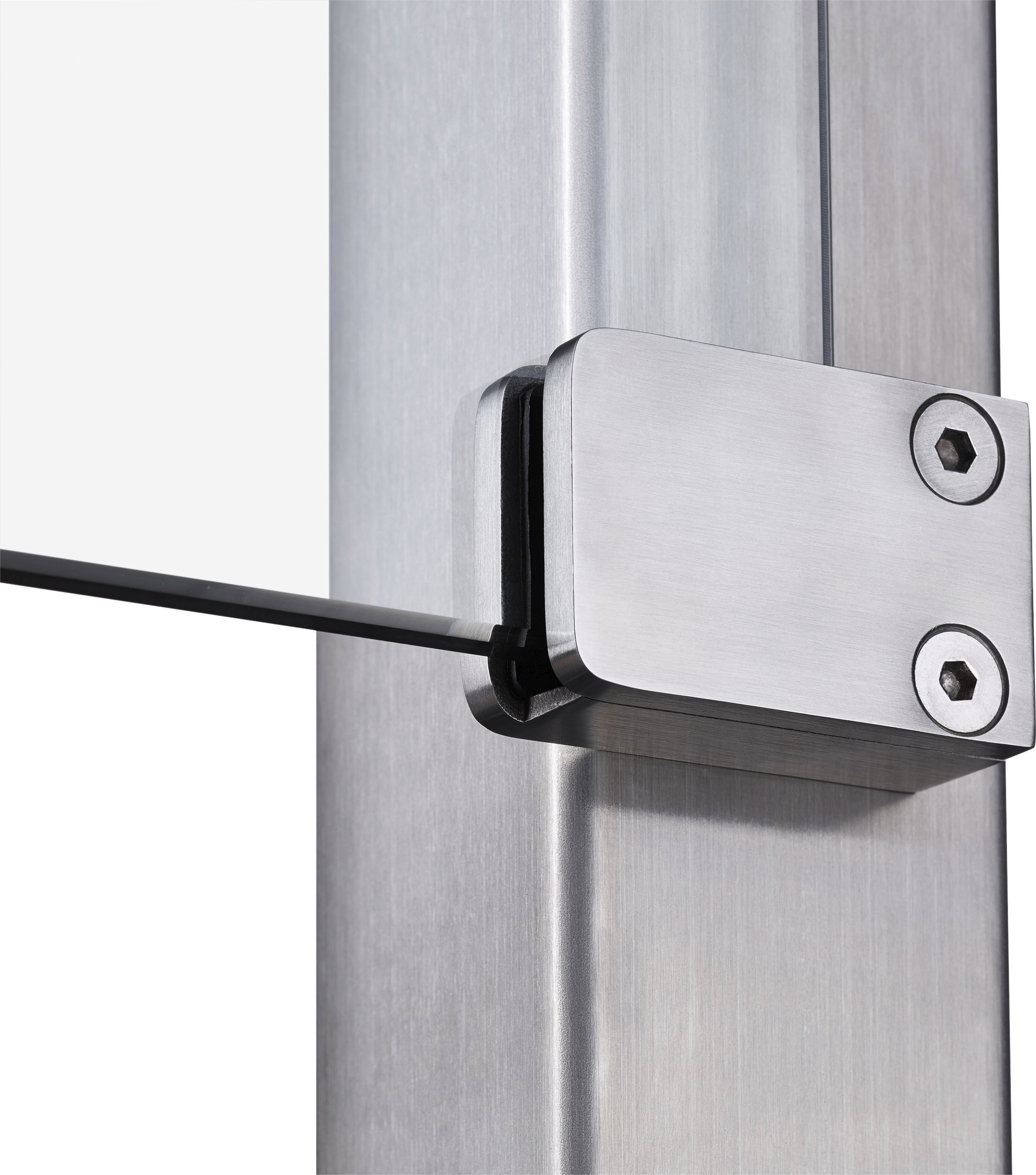 Thumbnail - STAKET PRO Zaun Glaszaun, Gesamtlänge: 2,265 m, 3 Pfosten