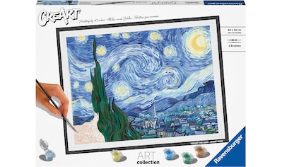 Malen nach Zahlen »CreArt, ART Collection, Starry Night (Van Gogh)«