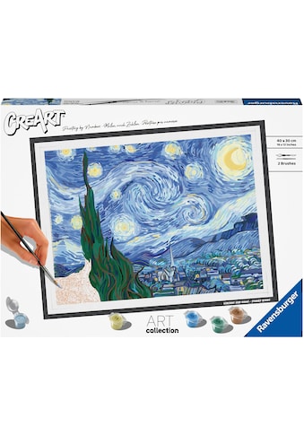 Malen nach Zahlen »CreArt, ART Collection, Starry Night (Van Gogh)«