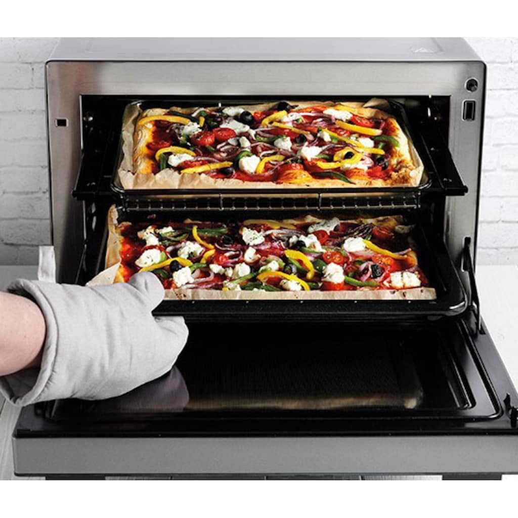 Panasonic Mikrowelle »NN-CS89LBGPG«, Mikrowelle-Dampfgarfunktion-Grill und Heißluft, 1000 W