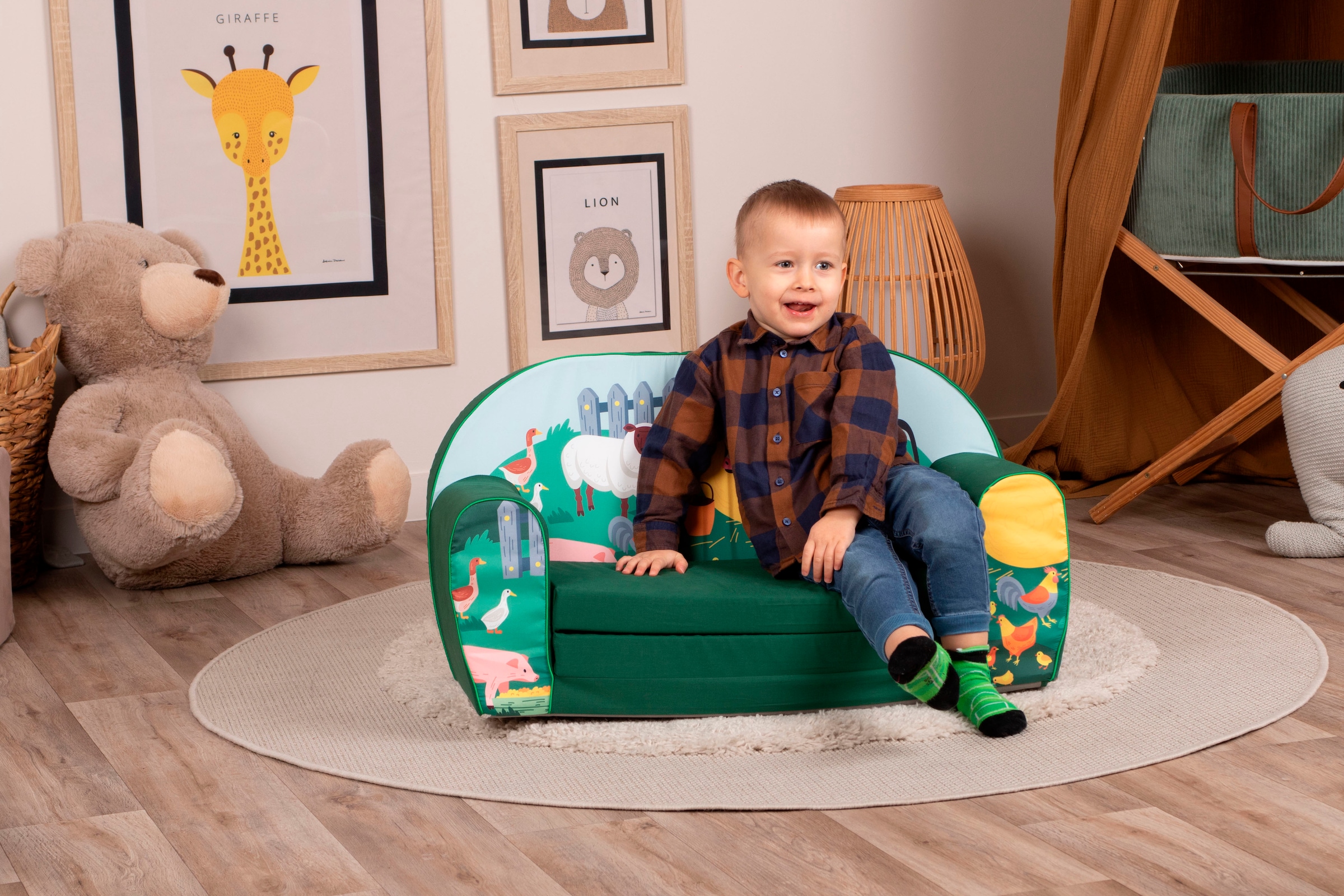 Knorrtoys® Sofa »Bauernhof«, für Kinder; Made in Europe