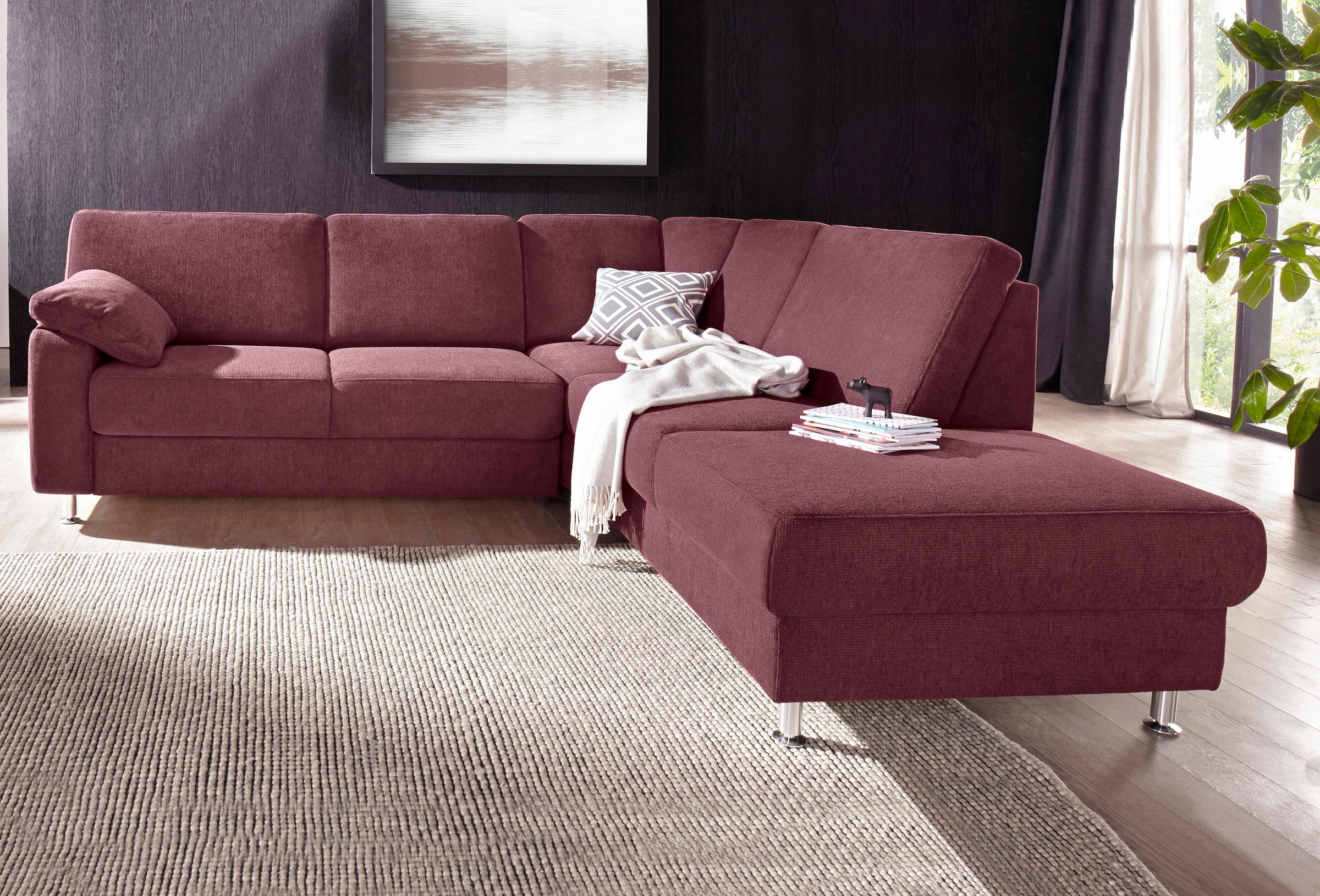 sit&more Sit&more Ecksofa »Belfort« patogi su V...