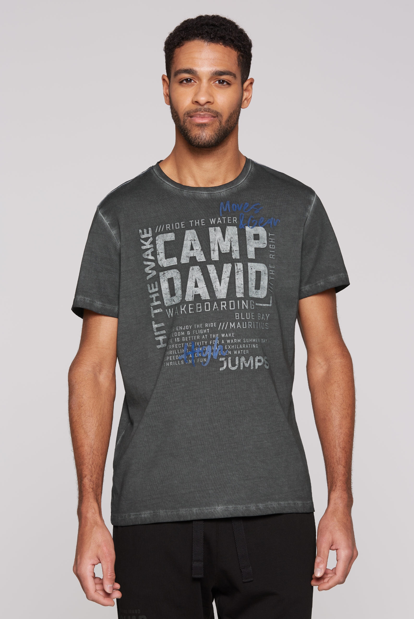 CAMP DAVID Rundhalsshirt, aus Baumwolle günstig online kaufen