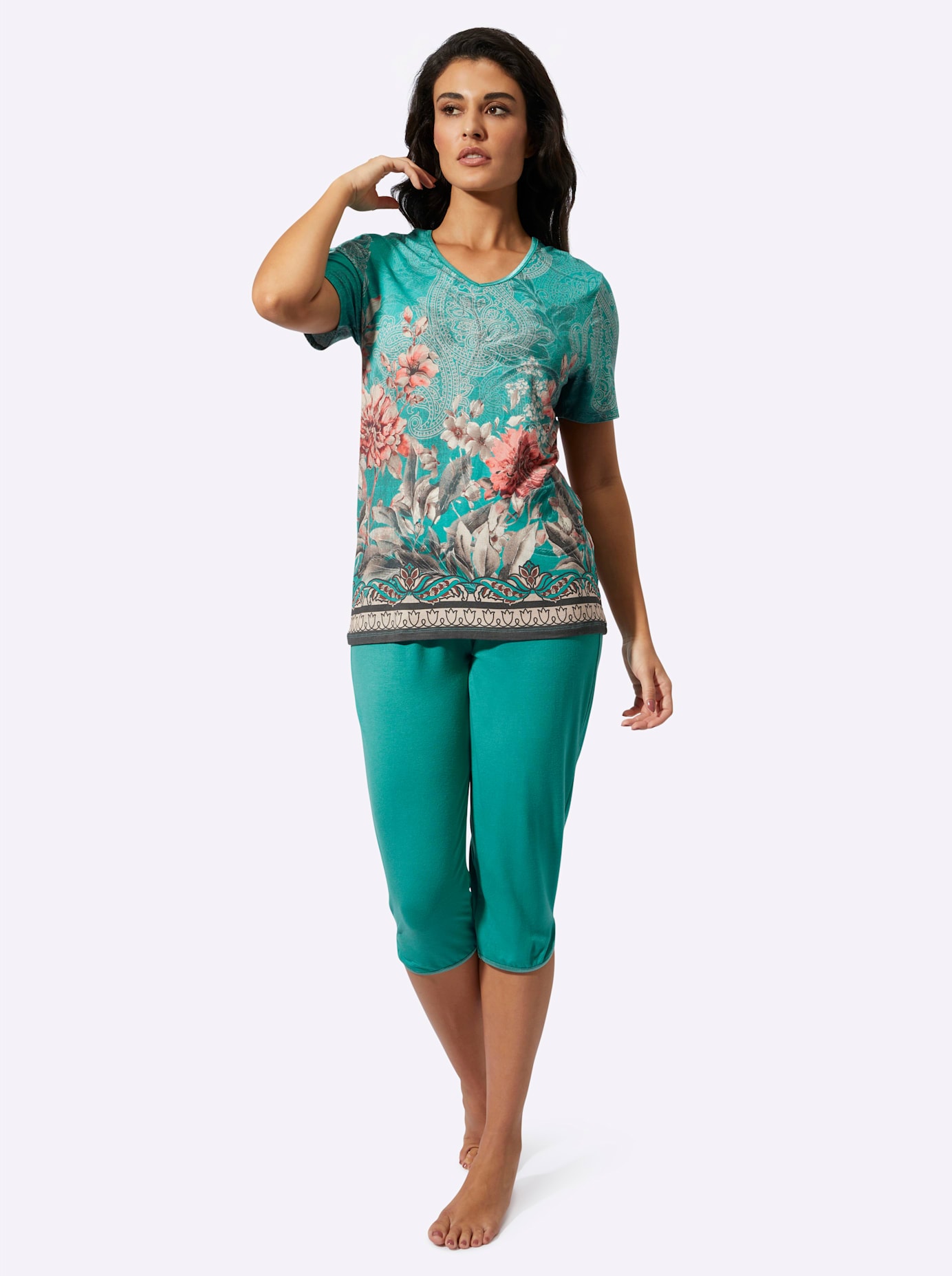 wäschepur Capri-Pyjama
