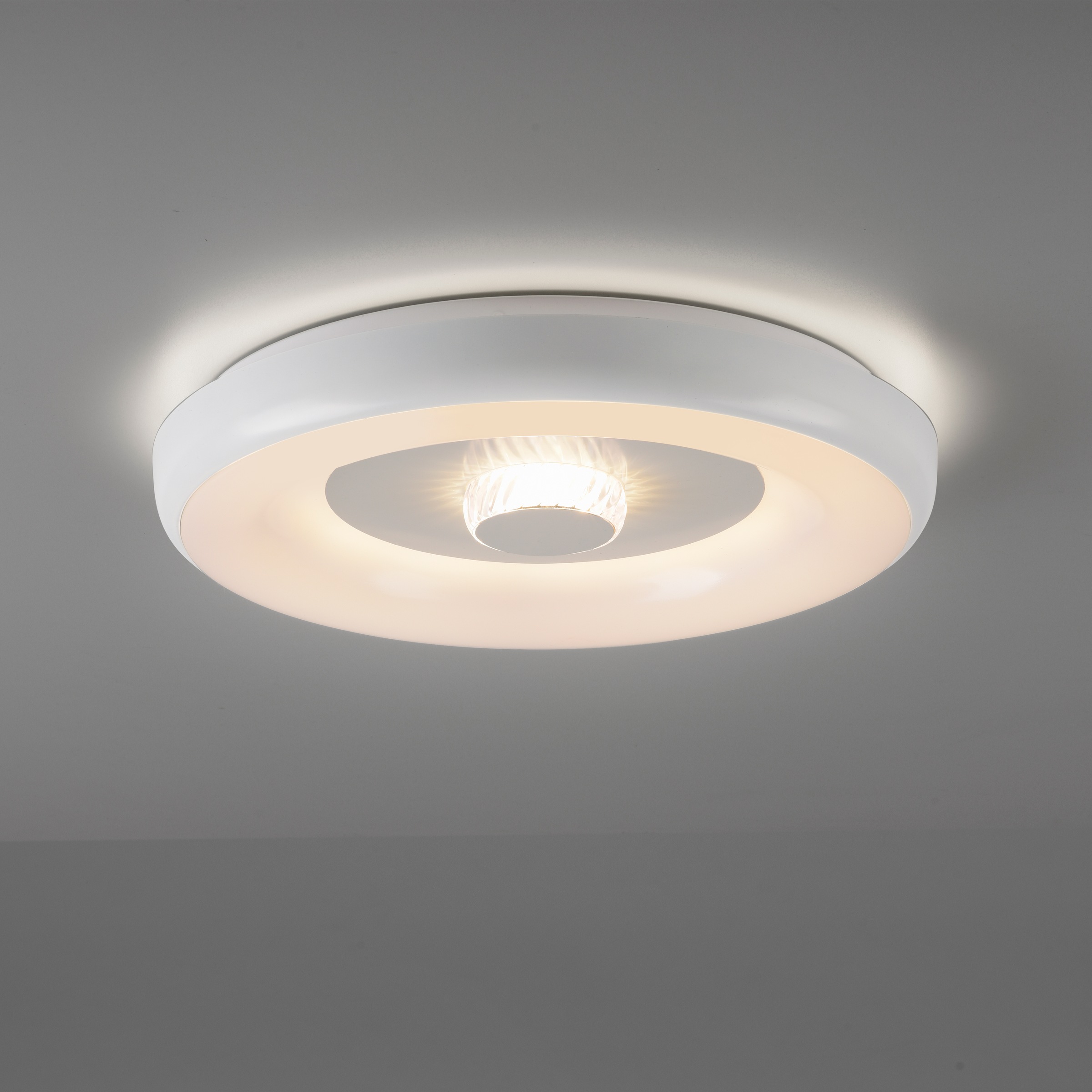 JUST LIGHT Deckenleuchte »Ls-VERTIGO«, 1 flammig, Leuchtmittel LED-Board | LED fest integriert, LED, RGB+tunable white, Fernbedienung, Infrarot inkl., Smarthome fähig