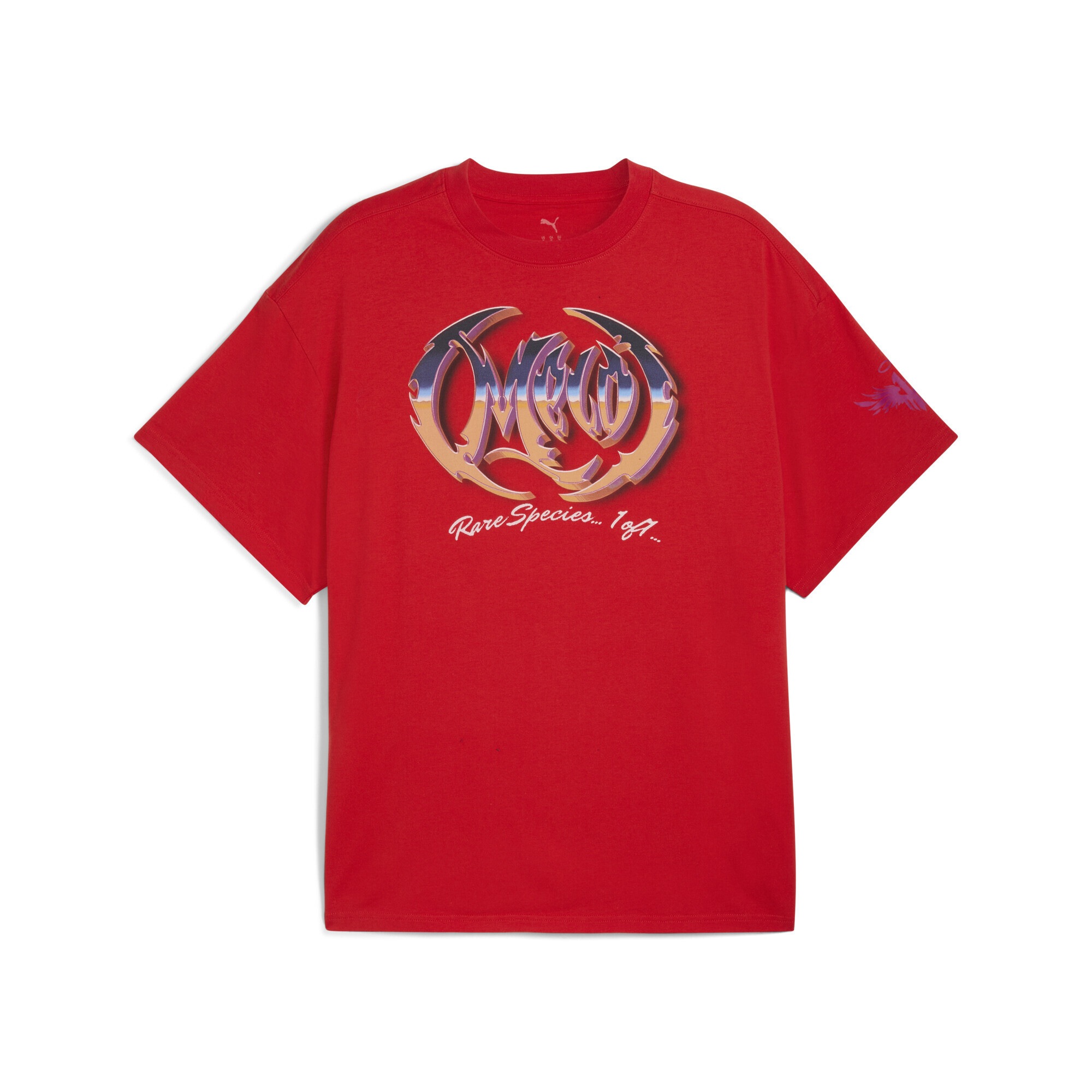 PUMA Herren Trainingsshirt "LaMelo Supernova T-Shirt I Herren"rot, Gr. 4XL, clean, Obermaterial: 100% Baumwolle; Rippe: 71% Baumwolle, 29% Polyester,