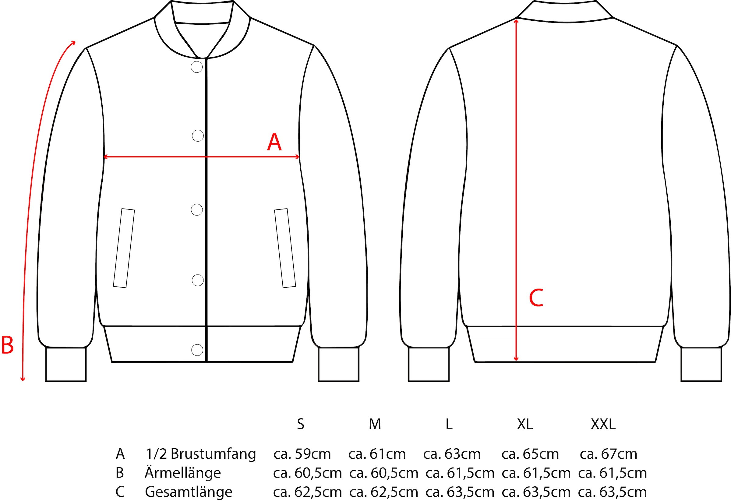 Zwillingsherz Bomberjacke »„College Leo“« gestreifte Bündchen, Leodetails und Futter, Druckknopfleiste