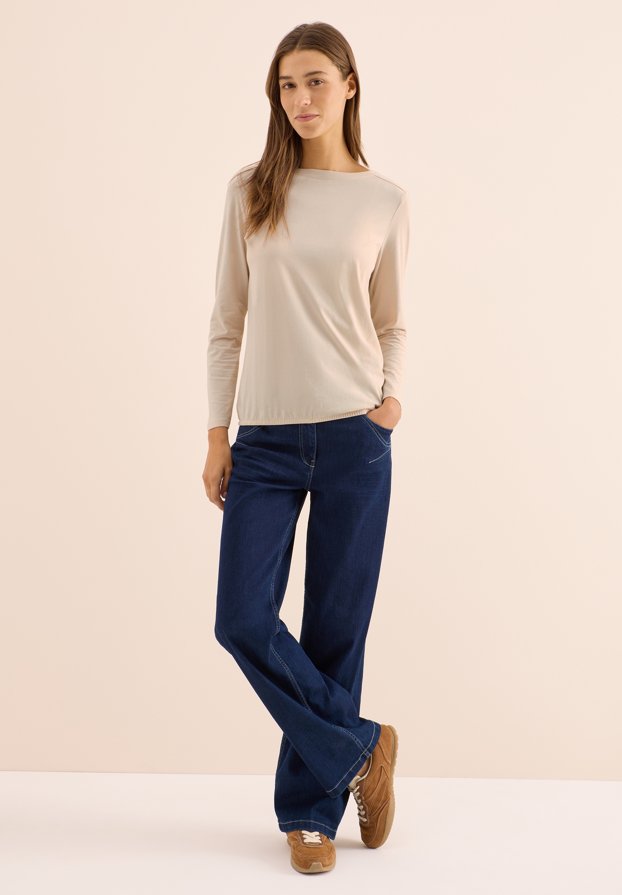Cecil Langarmshirt, aus reiner Baumwolle