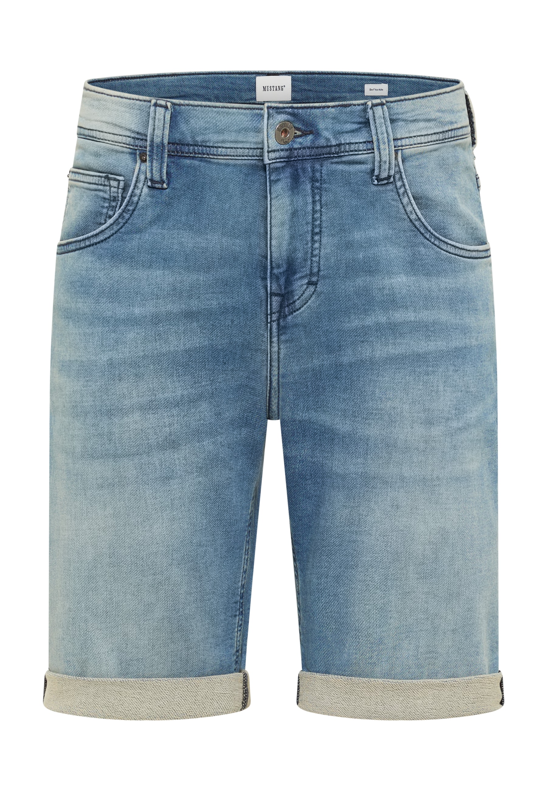 MUSTANG Regular-fit-Jeans »Herren Style Chicago Shorts«