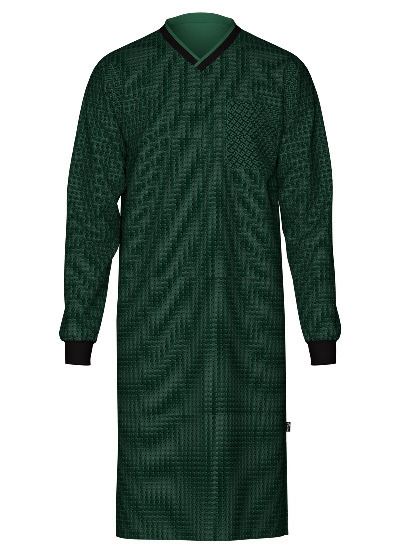 Trigema Pyjama "TRIGEMA Nachthemd mit Allover-Retro-Print", 1 günstig online kaufen